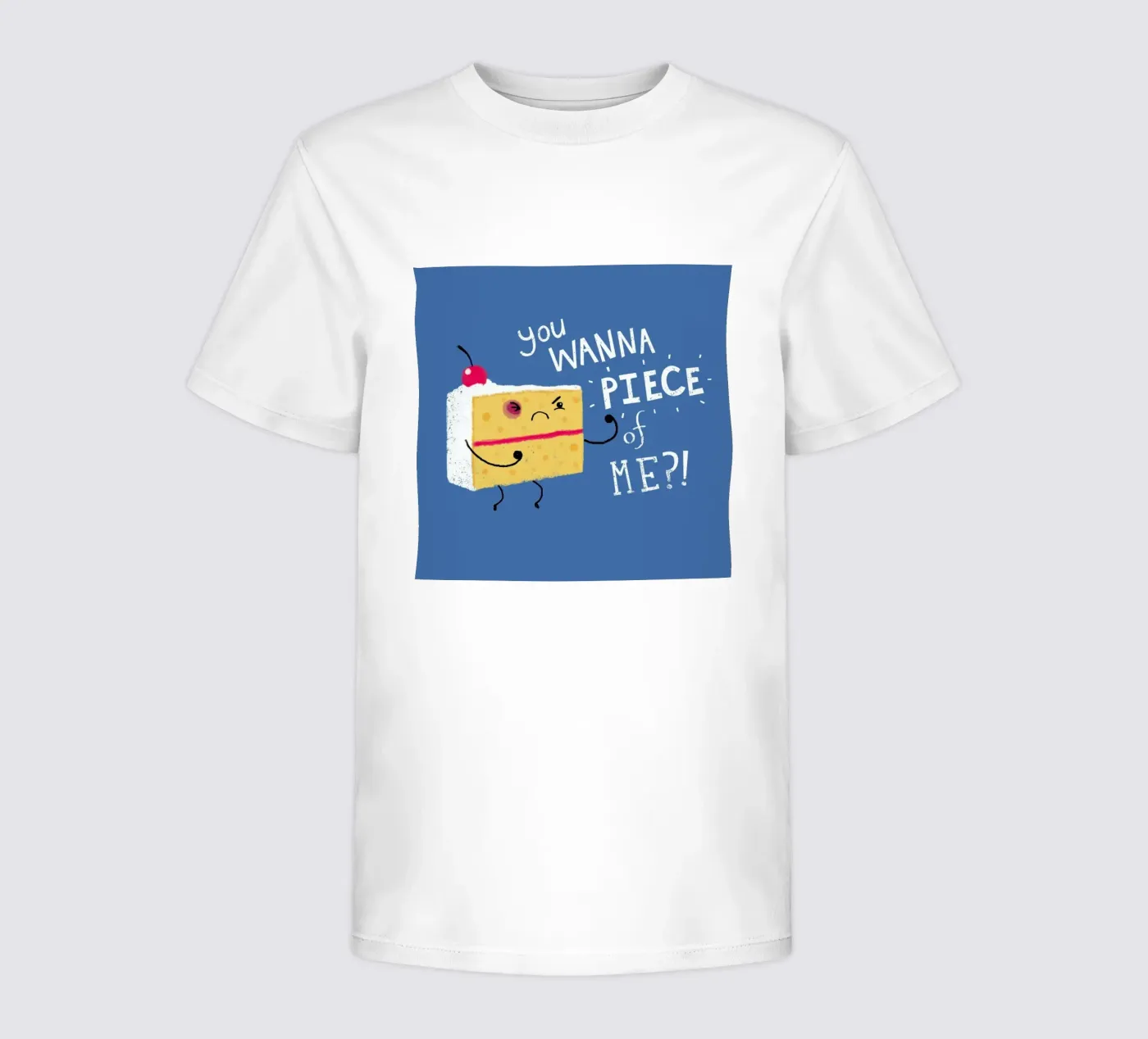 Angry Cake t-shirt bambini da DinoMike