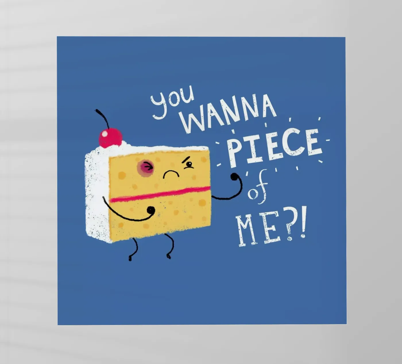 Angry Cake pellicola backlit da DinoMike