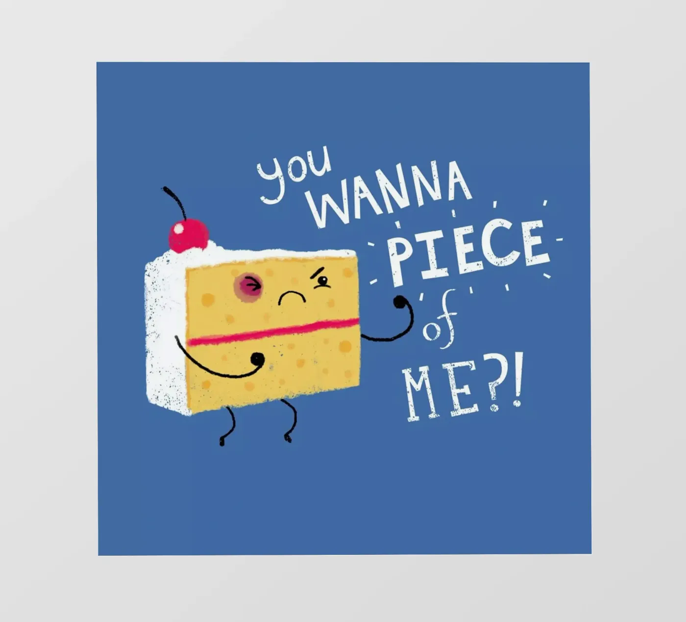 Angry Cake pellicola backlit da DinoMike