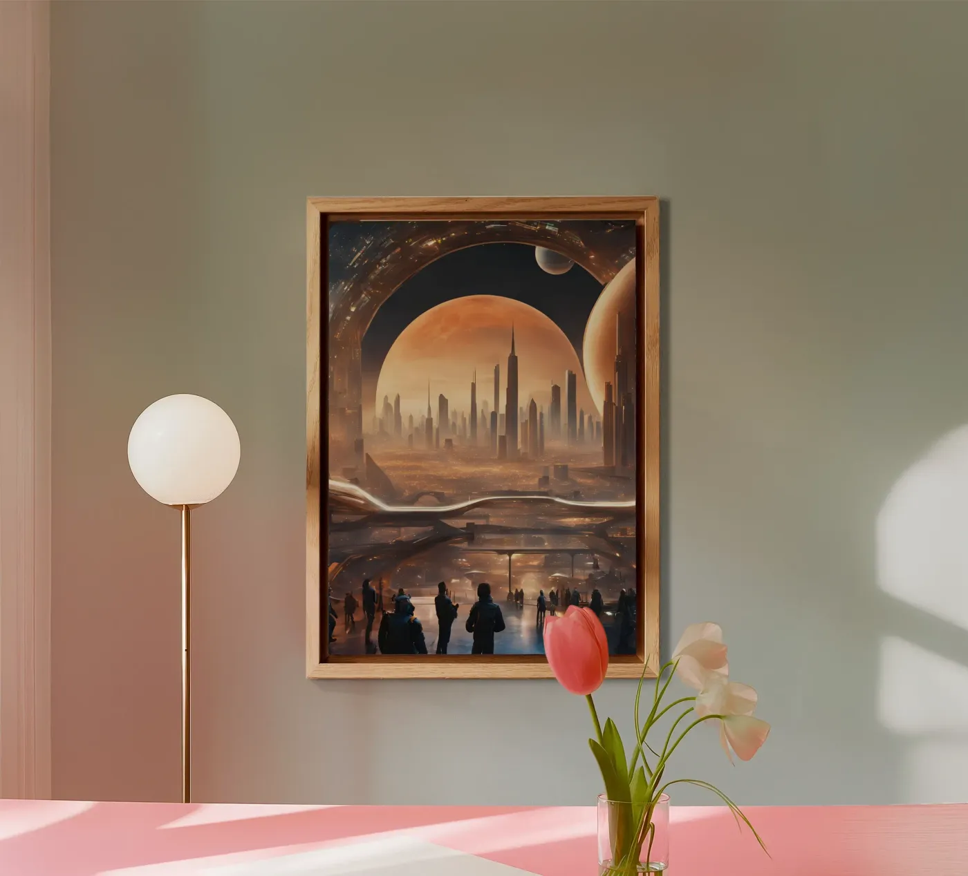 Space World forex plate by Poster Dreams