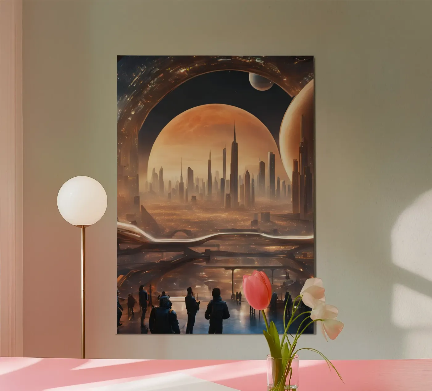 Space World forex plate by Poster Dreams