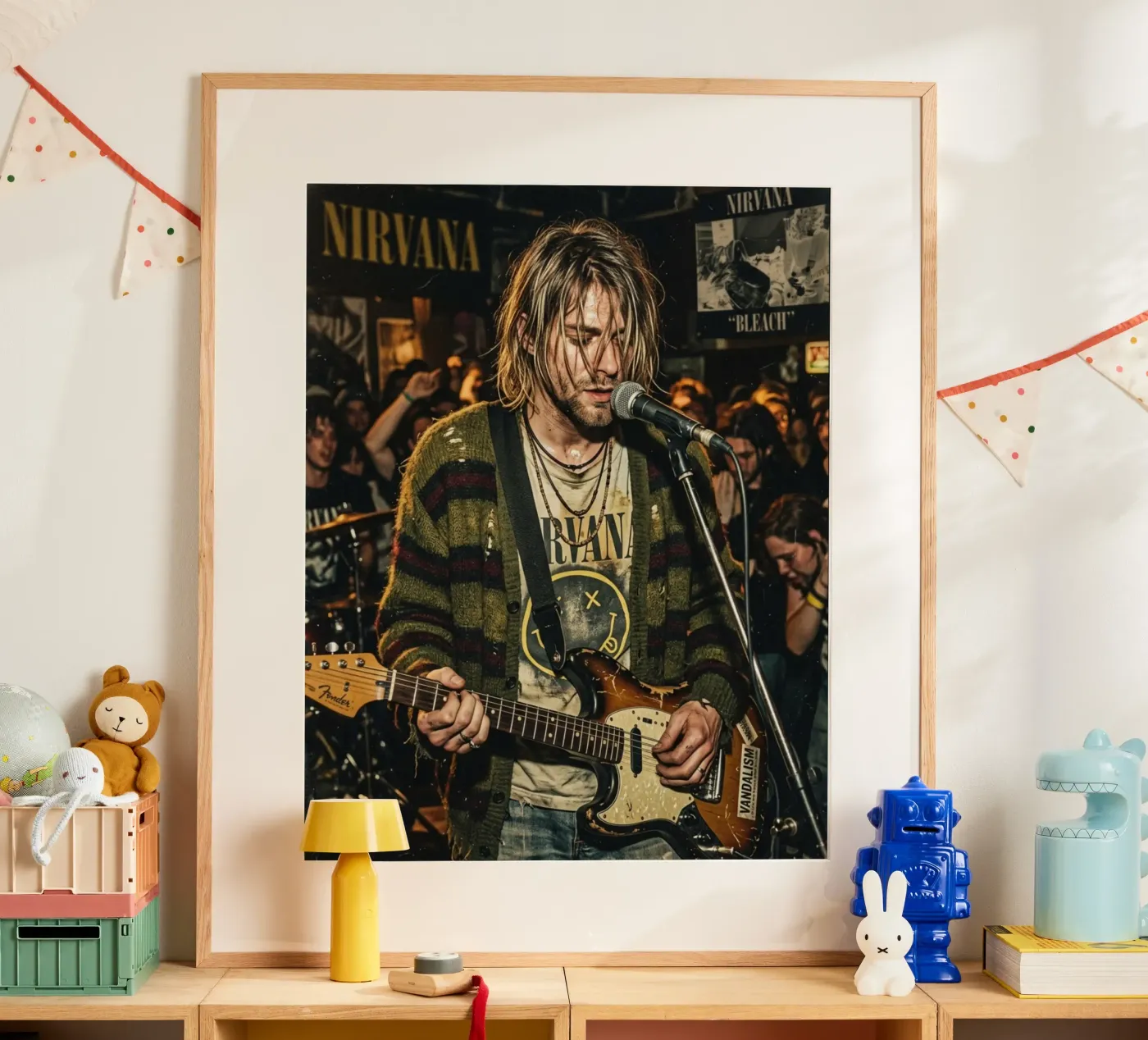 Kurt Cobain – Nirvana poster by Alter Ego