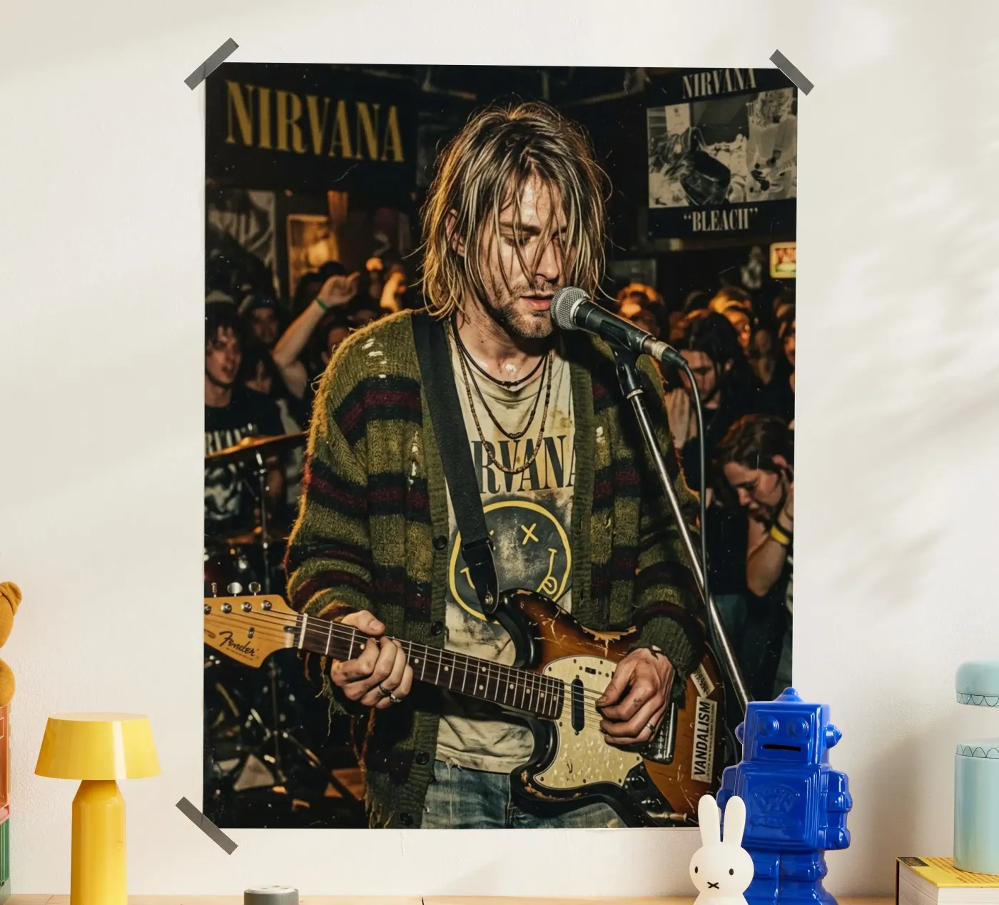 Kurt Cobain – Nirvana poster by Alter Ego
