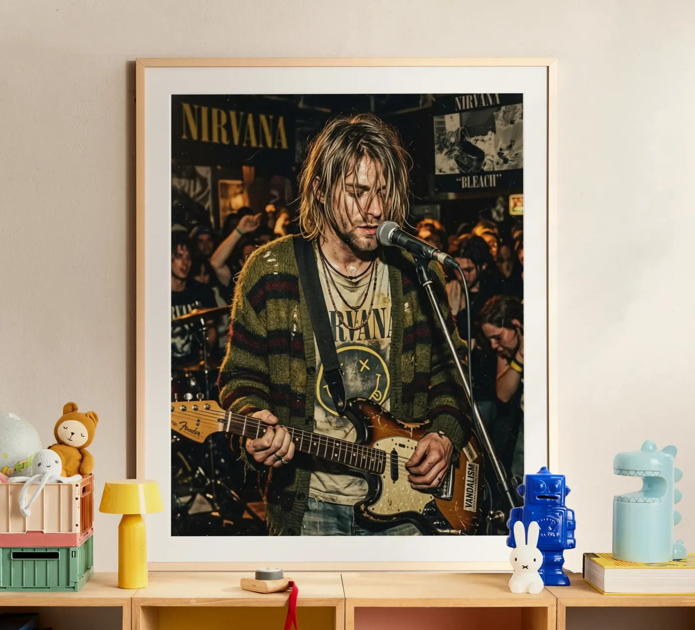 Kurt Cobain – Nirvana poster by Alter Ego