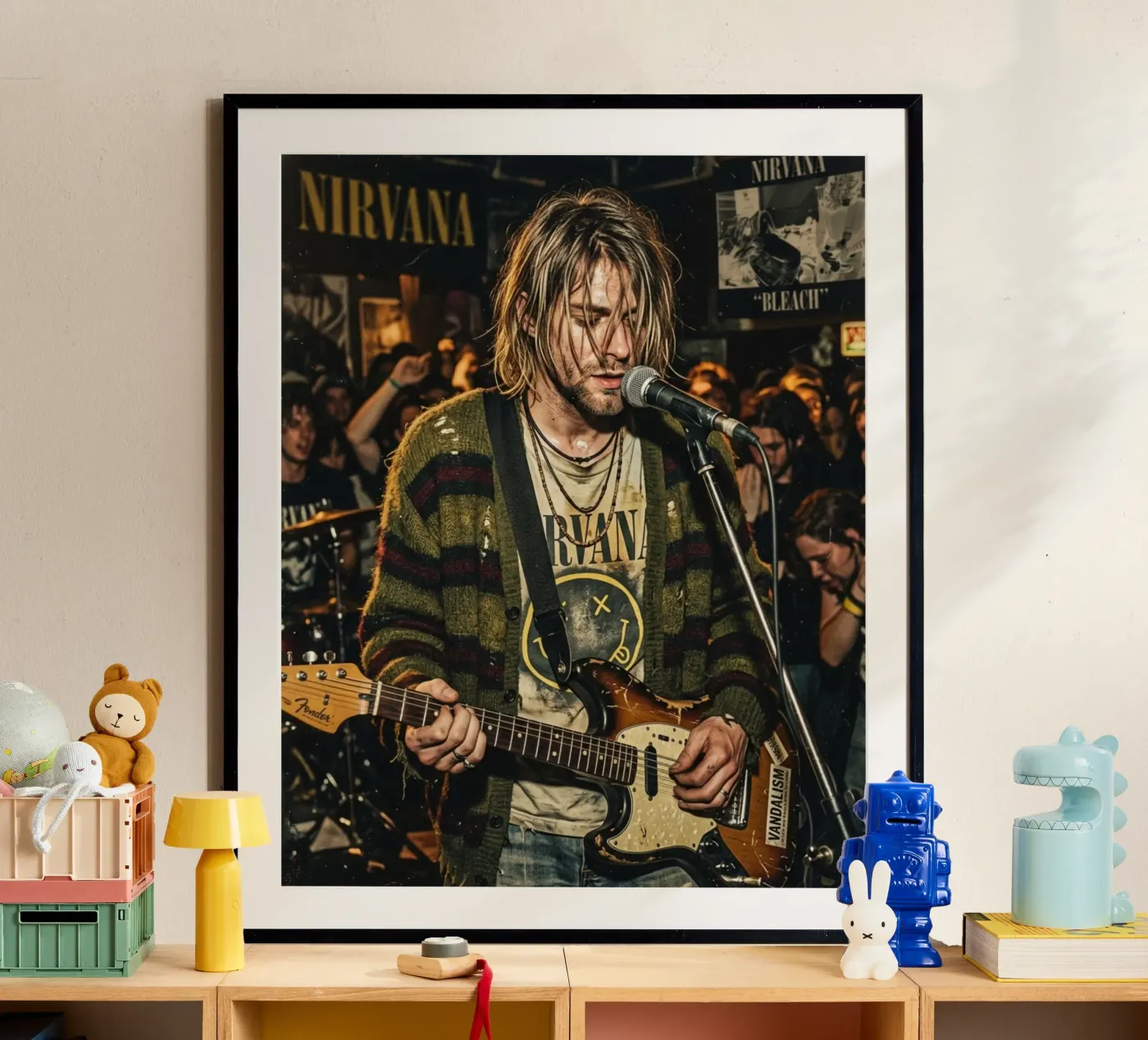 Kurt Cobain – Nirvana poster by Alter Ego