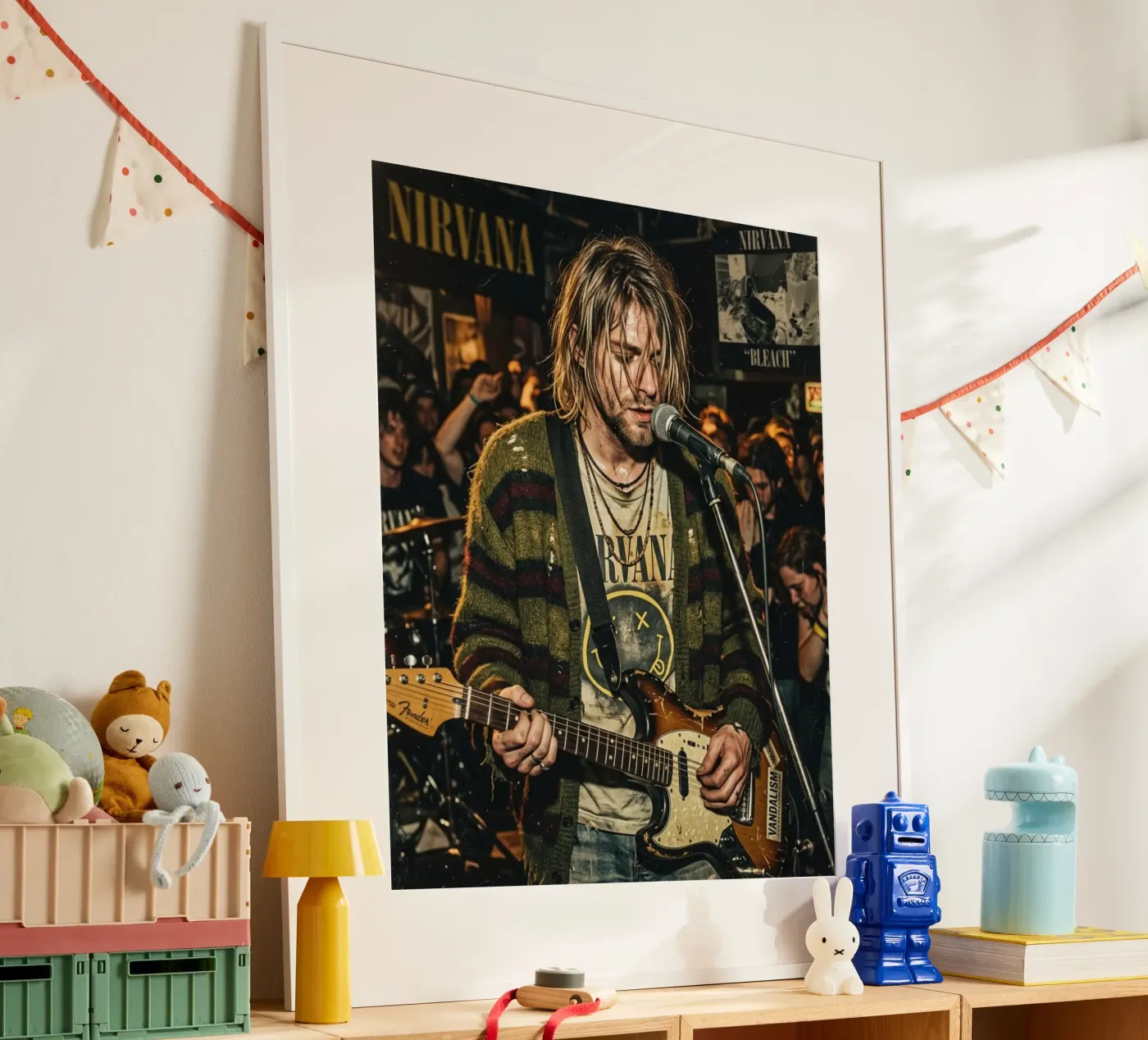 Kurt Cobain – Nirvana poster by Alter Ego