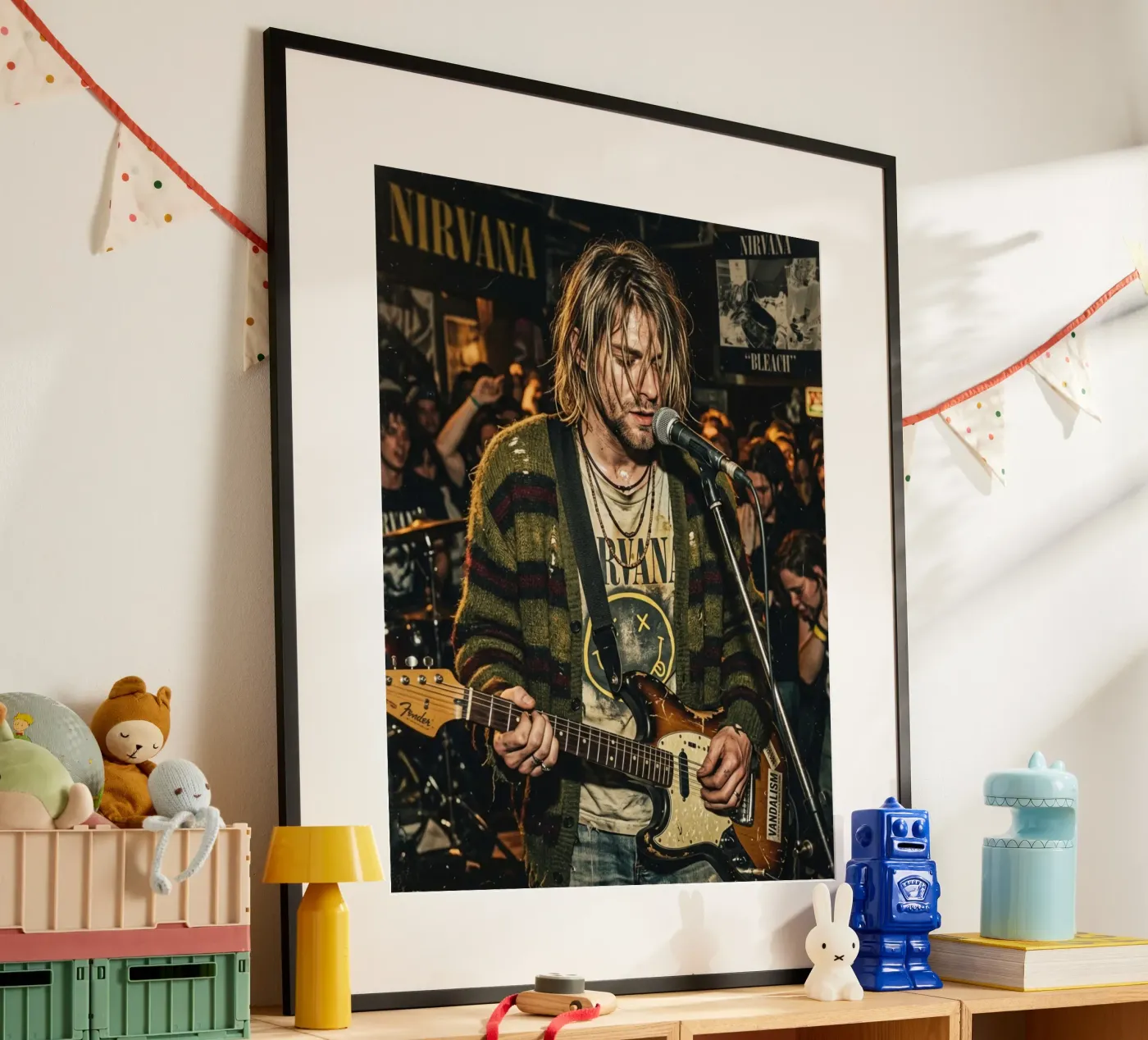 Kurt Cobain – Nirvana poster by Alter Ego