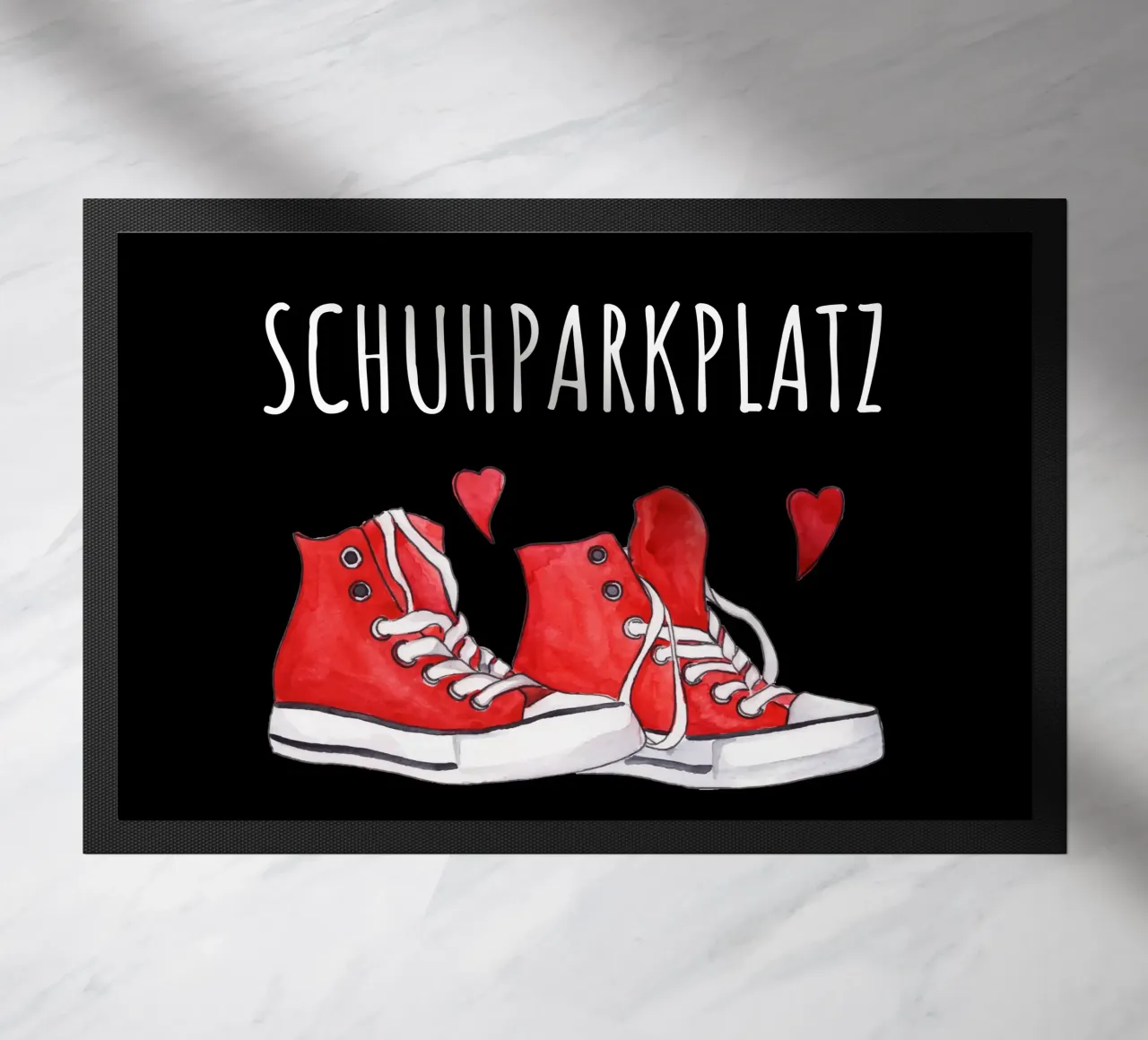 Schuhparkplatz zerbino da artographieHome