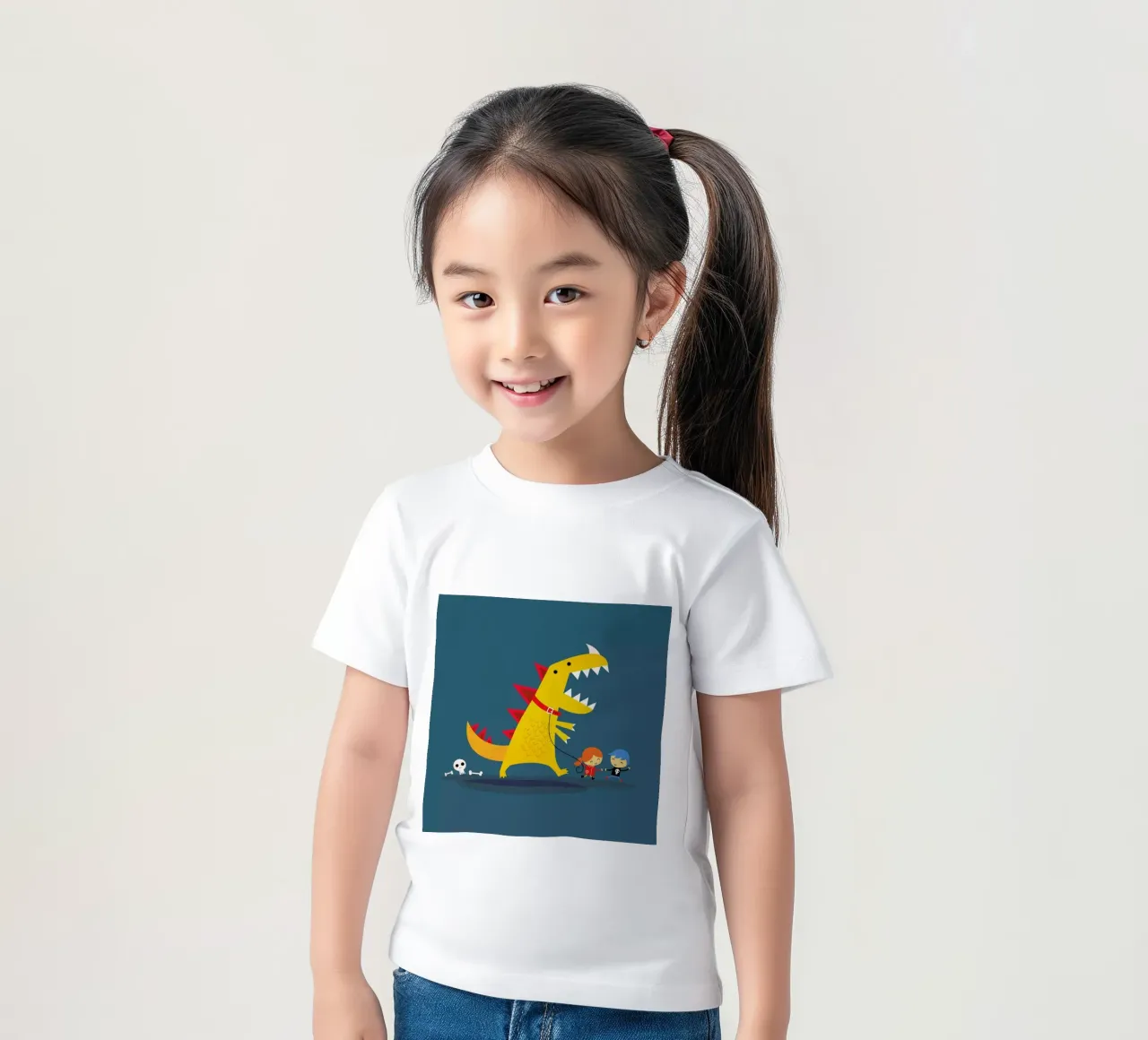 Dino Walk Kinder T-Shirt von DinoMike