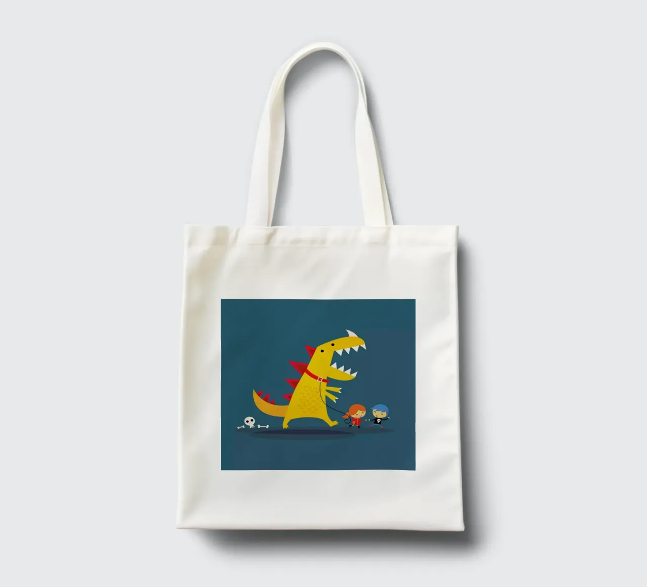 Dino Walk Jutebeutel von DinoMike
