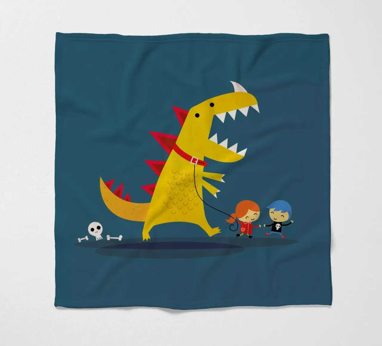 Dino Walk coperta in pile da DinoMike