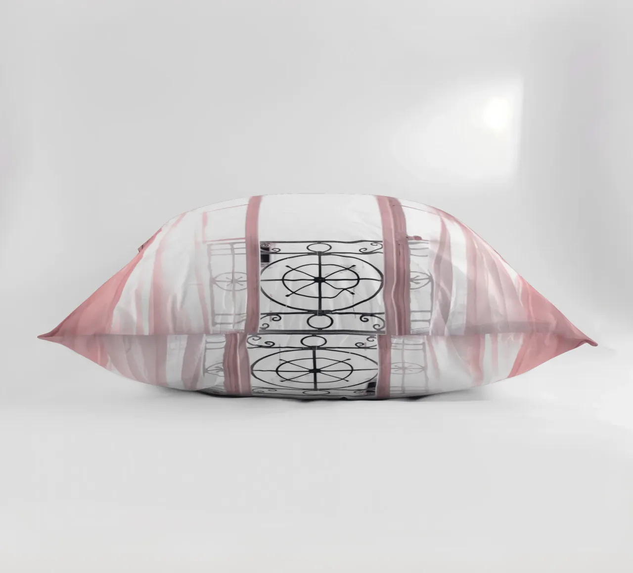 Romantic window light - Elegant home design decorative cushion by Whole©