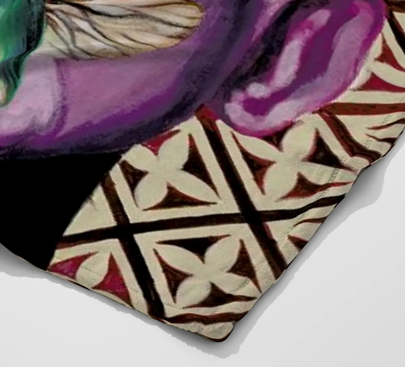 Frank fleece blanket by Jared Yamahata