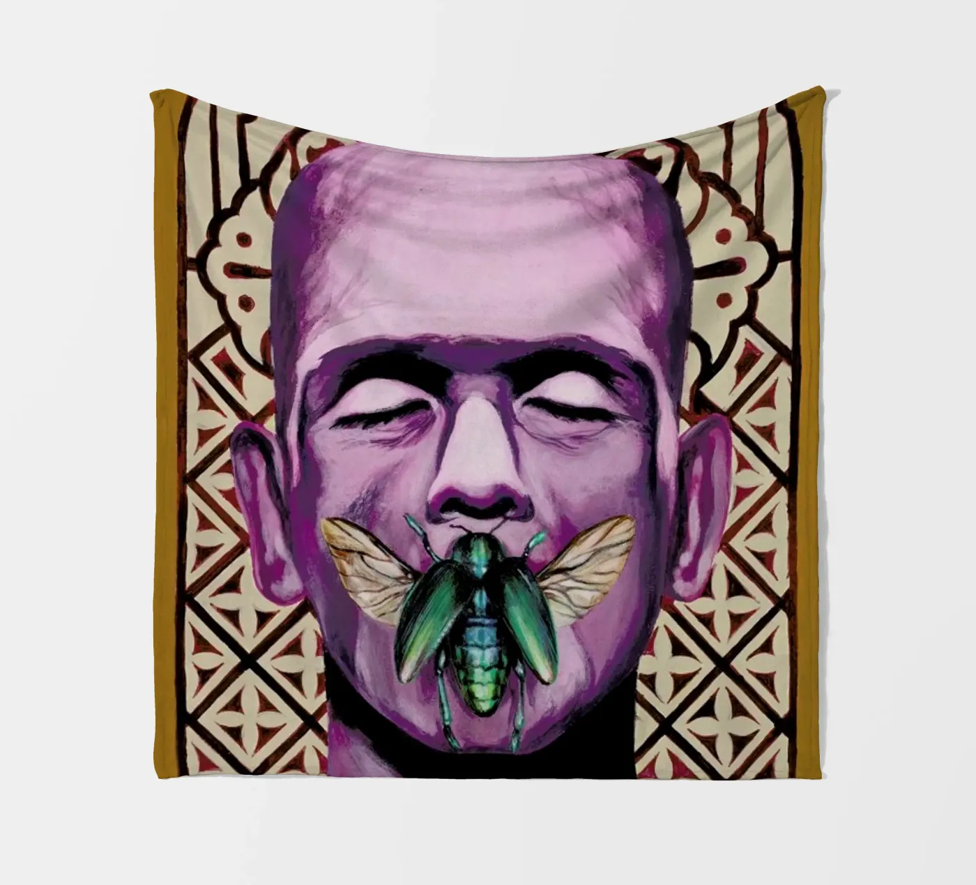 Frank fleece blanket by Jared Yamahata