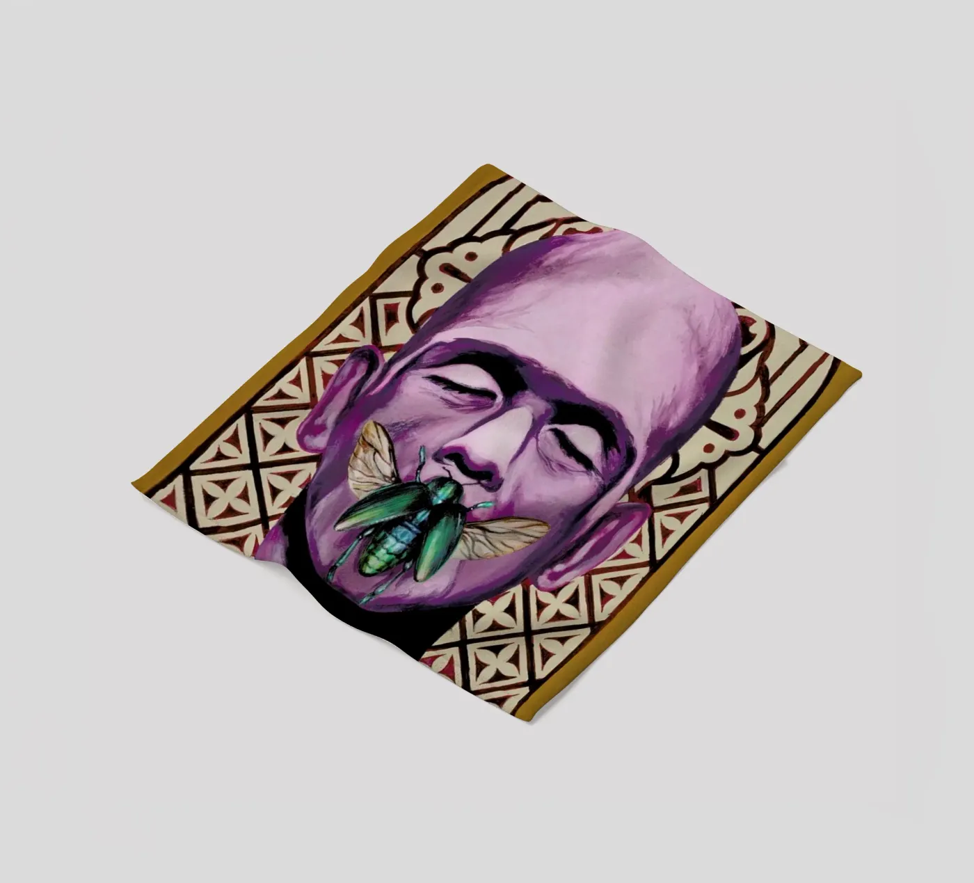 Frank fleece blanket by Jared Yamahata