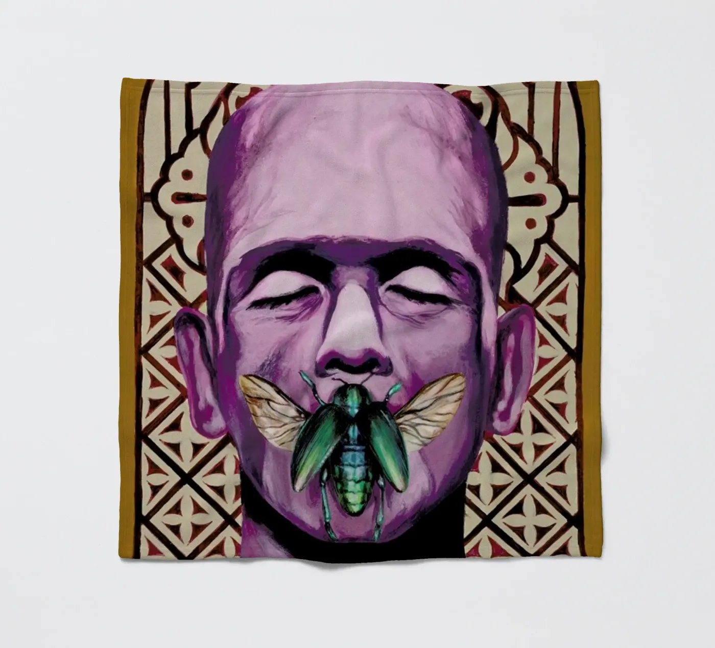 Frank fleece blanket by Jared Yamahata