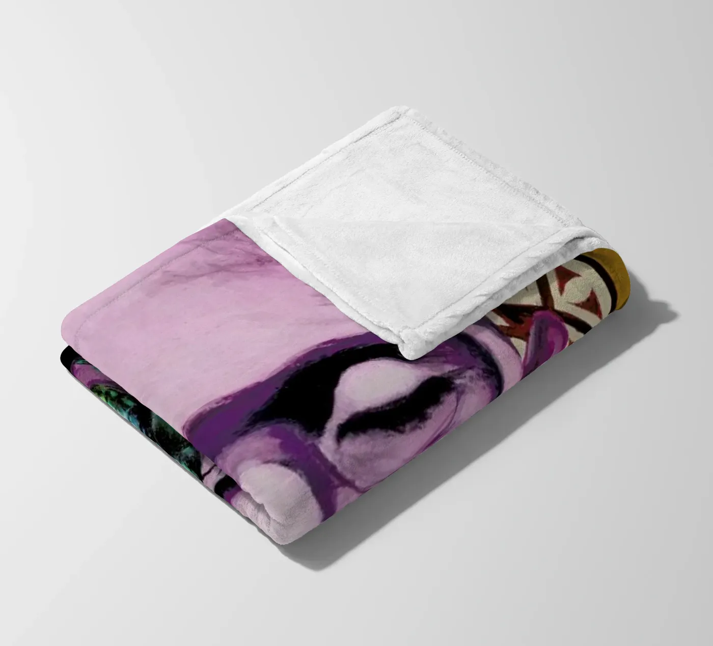 Frank fleece blanket by Jared Yamahata