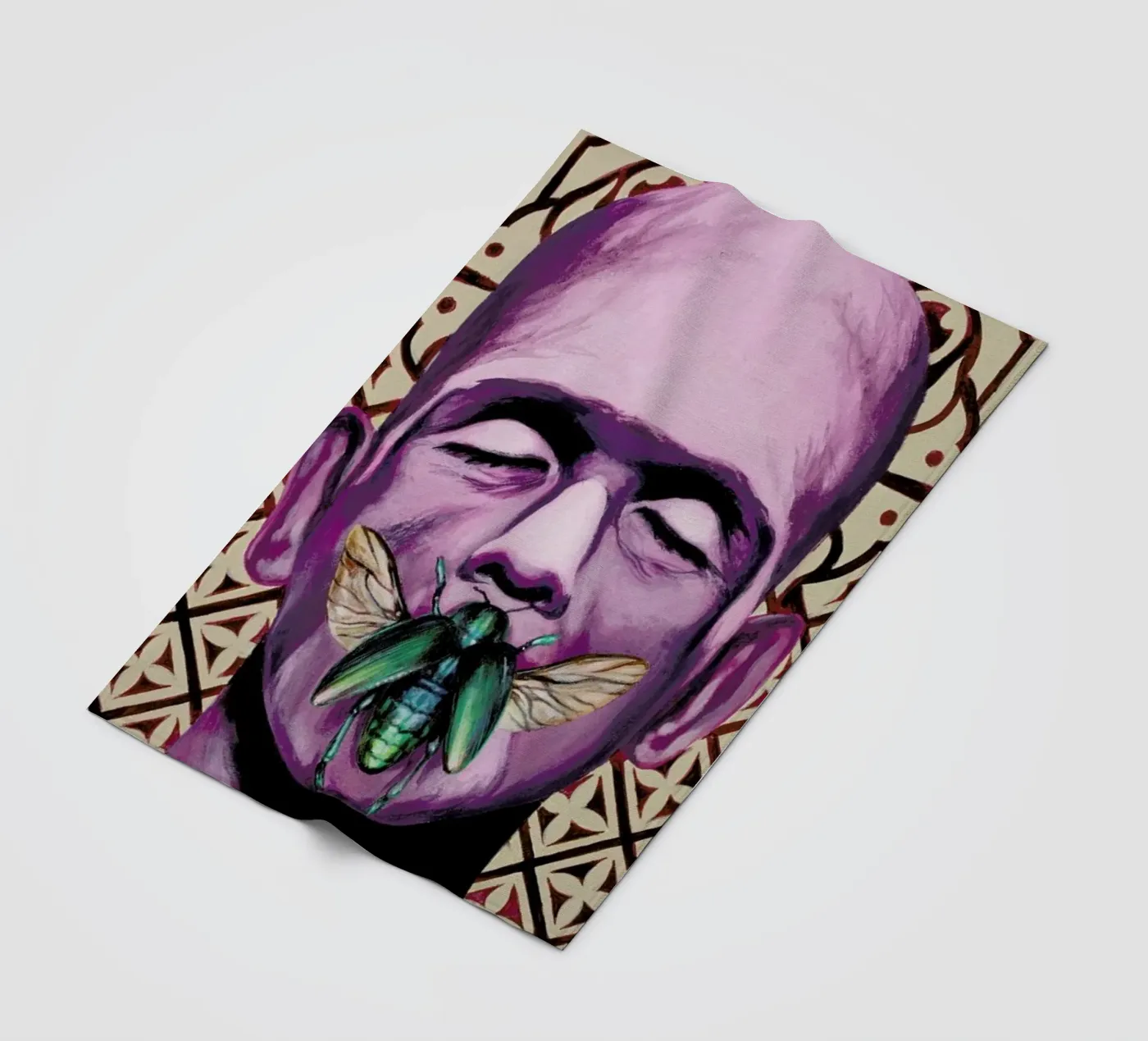 Frank fleece blanket by Jared Yamahata