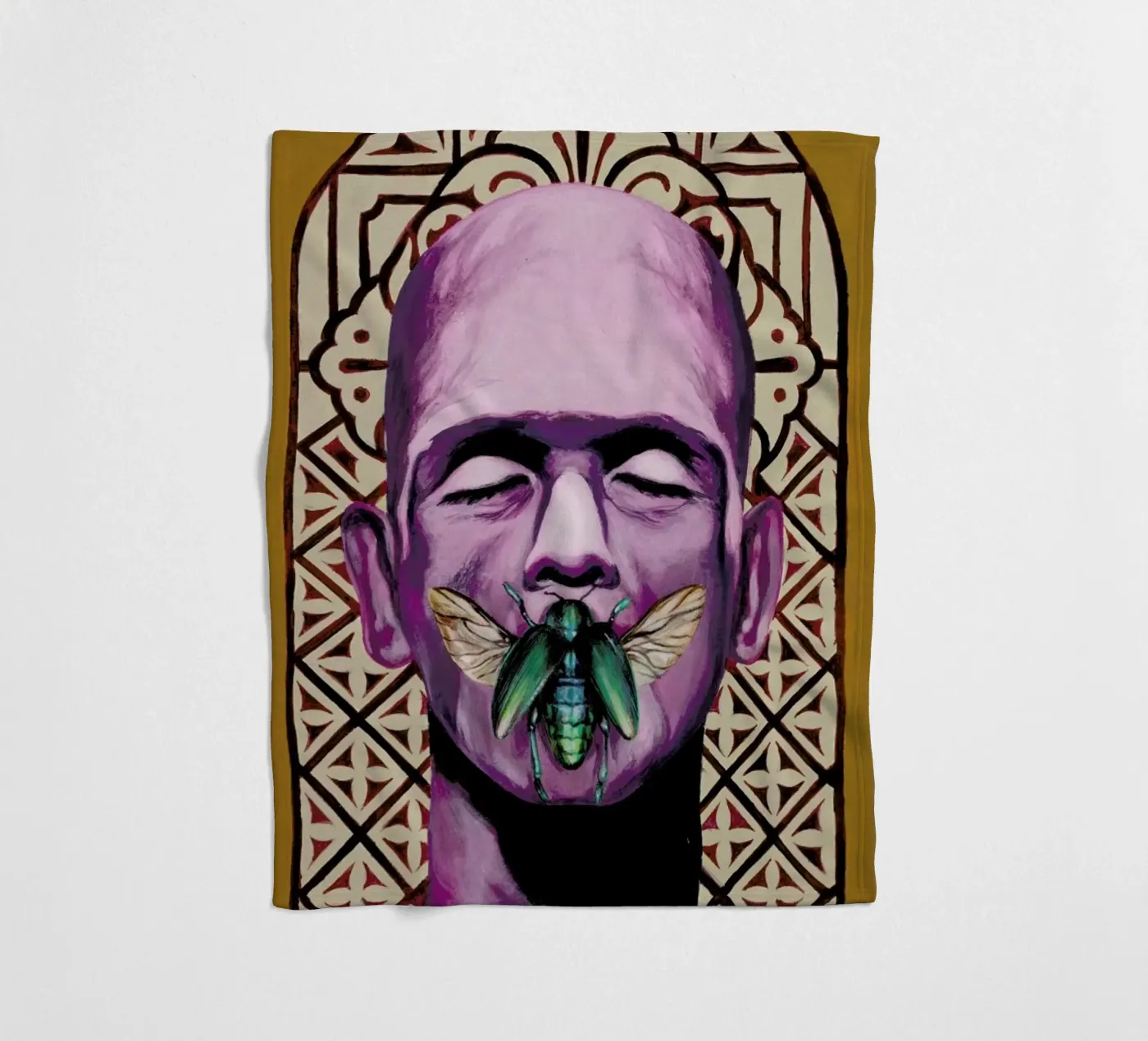 Frank fleece blanket by Jared Yamahata