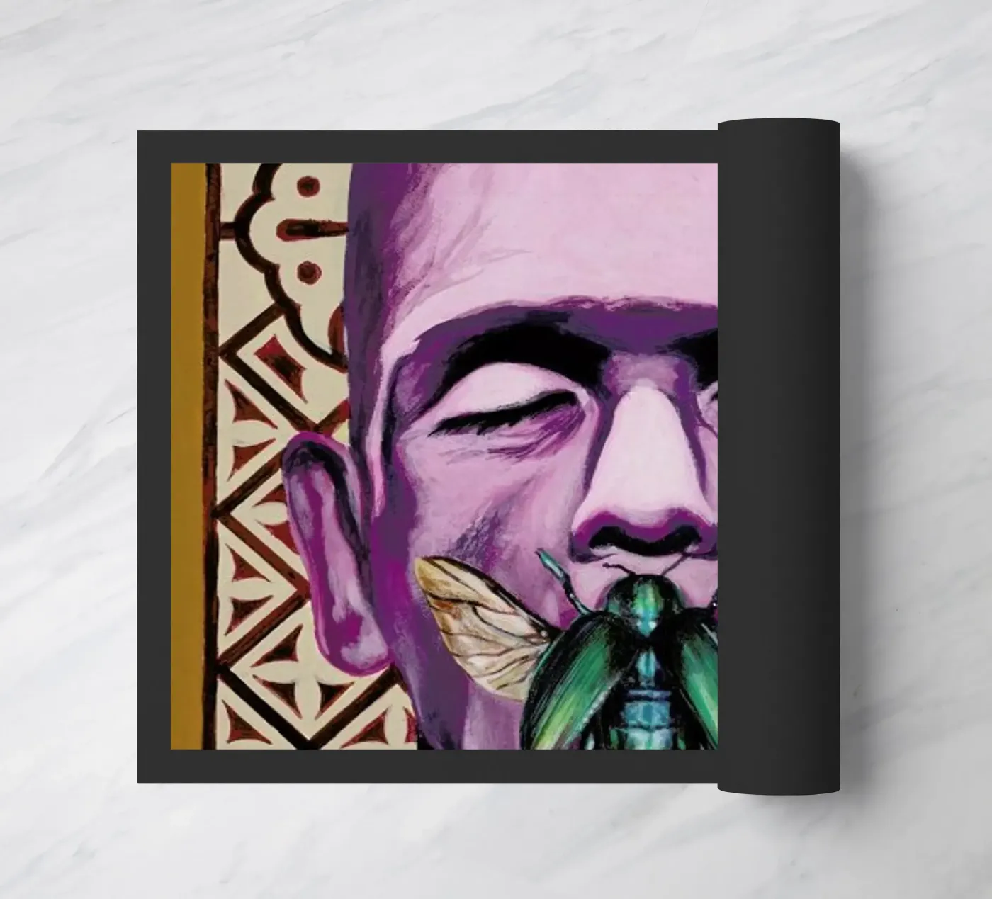 Frank doormat by Jared Yamahata