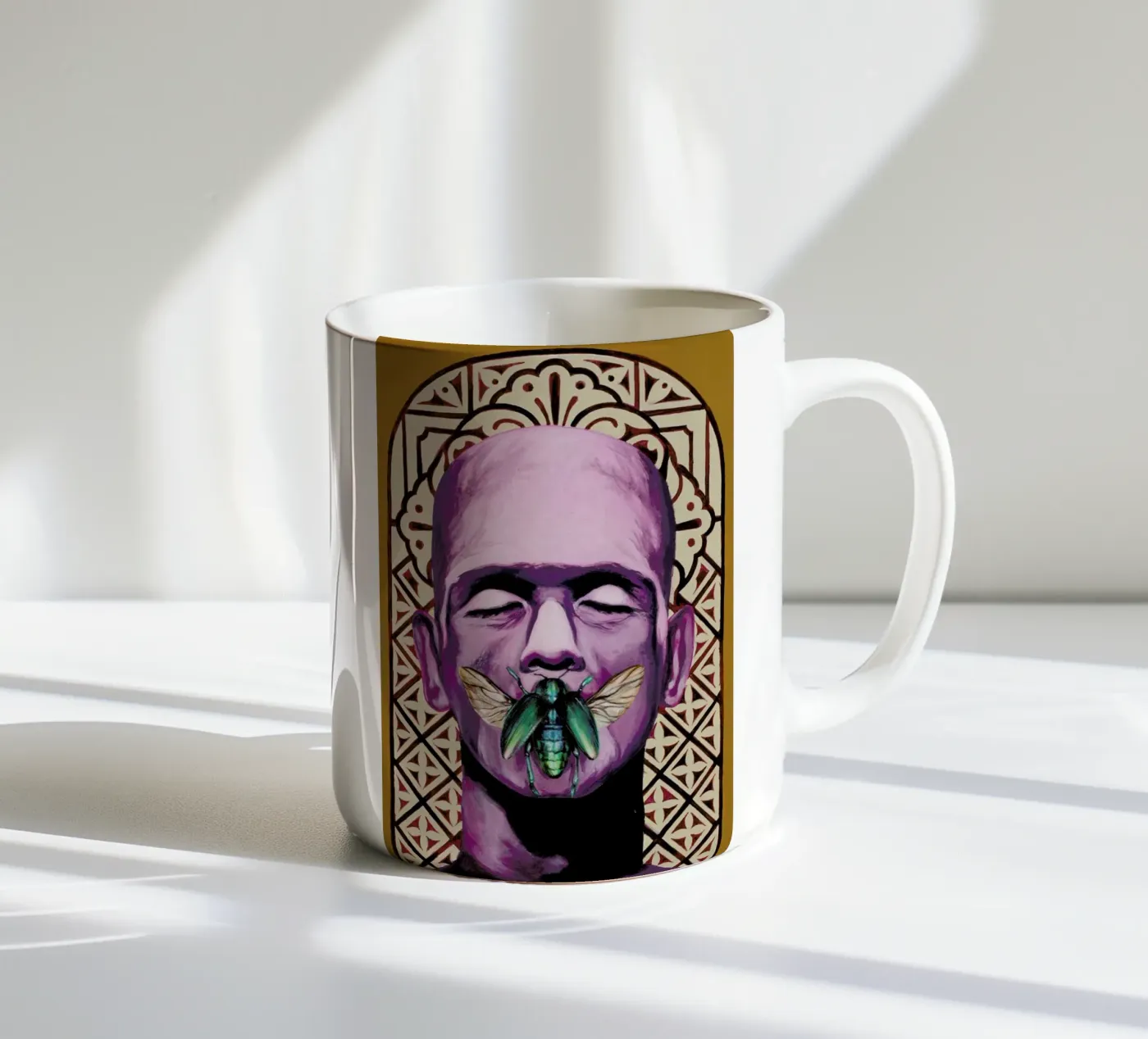 Frank ceramic mug by Jared Yamahata