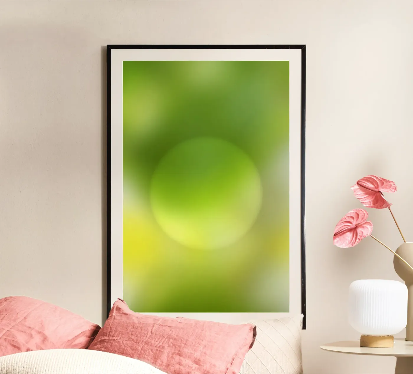 Aura verde poster da Atteloi Art
