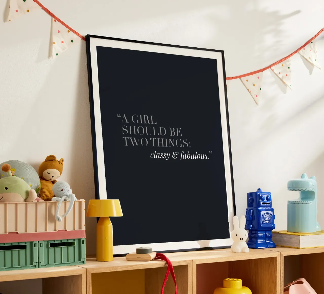 Classy & Fabulous - Elegant quote design hahnemühle by Whole©