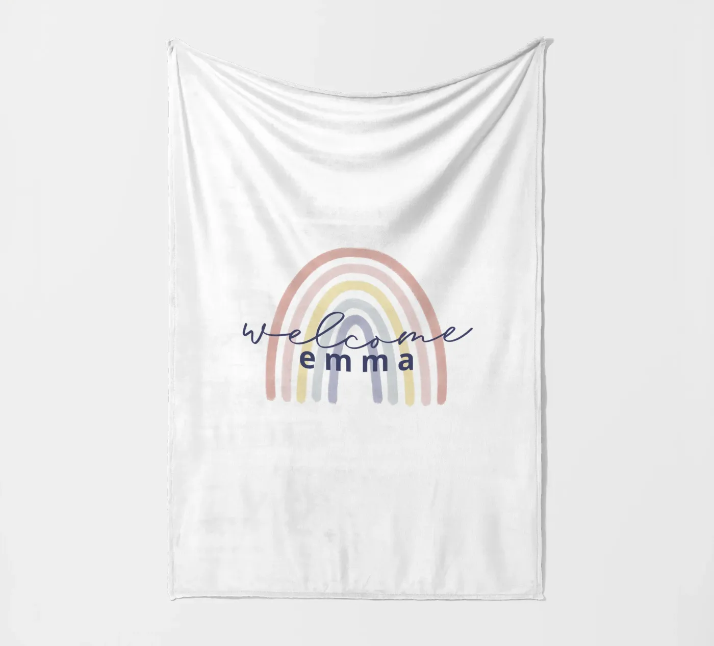 Rainbow Fleecedecke von we line studio - design