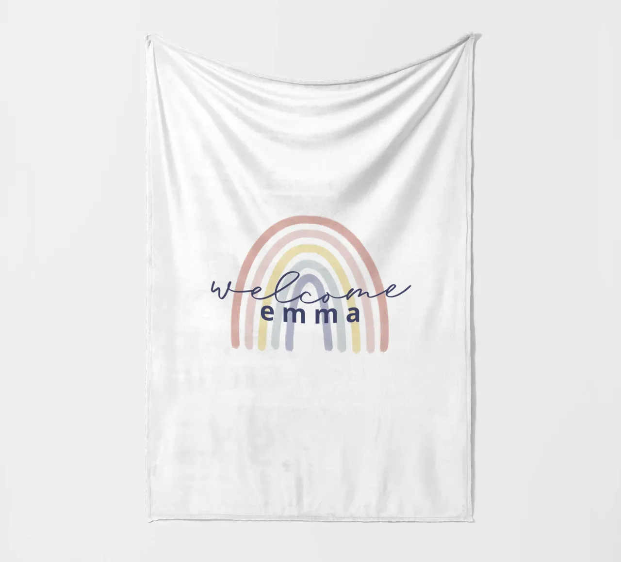 Rainbow Fleecedecke von we line studio - design