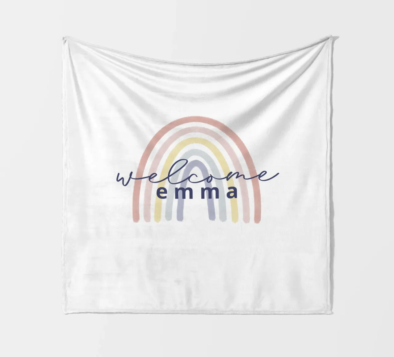 Rainbow Fleecedecke von we line studio - design