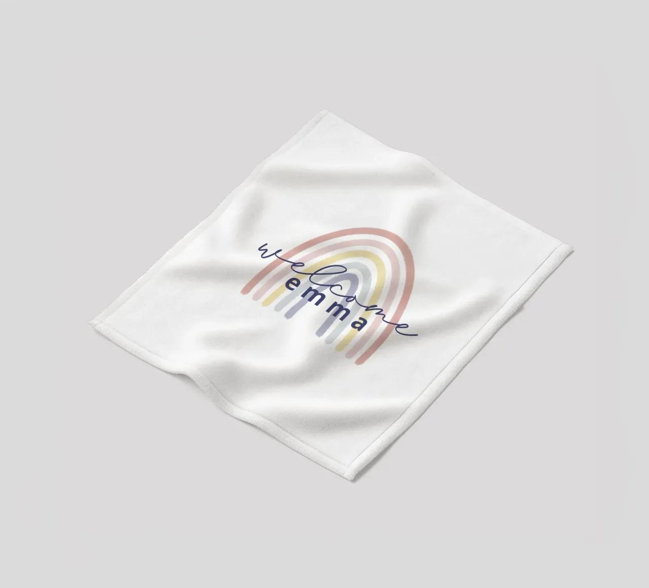 Rainbow Fleecedecke von we line studio - design