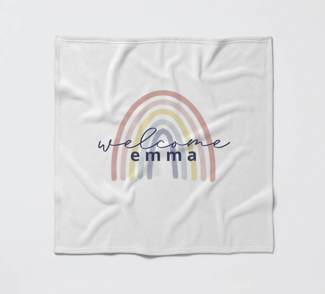 Rainbow Fleecedecke von we line studio - design