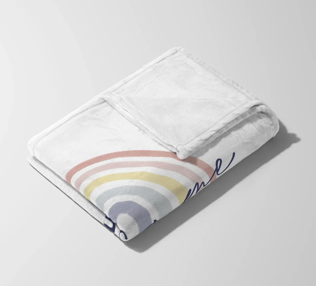 Rainbow Fleecedecke von we line studio - design