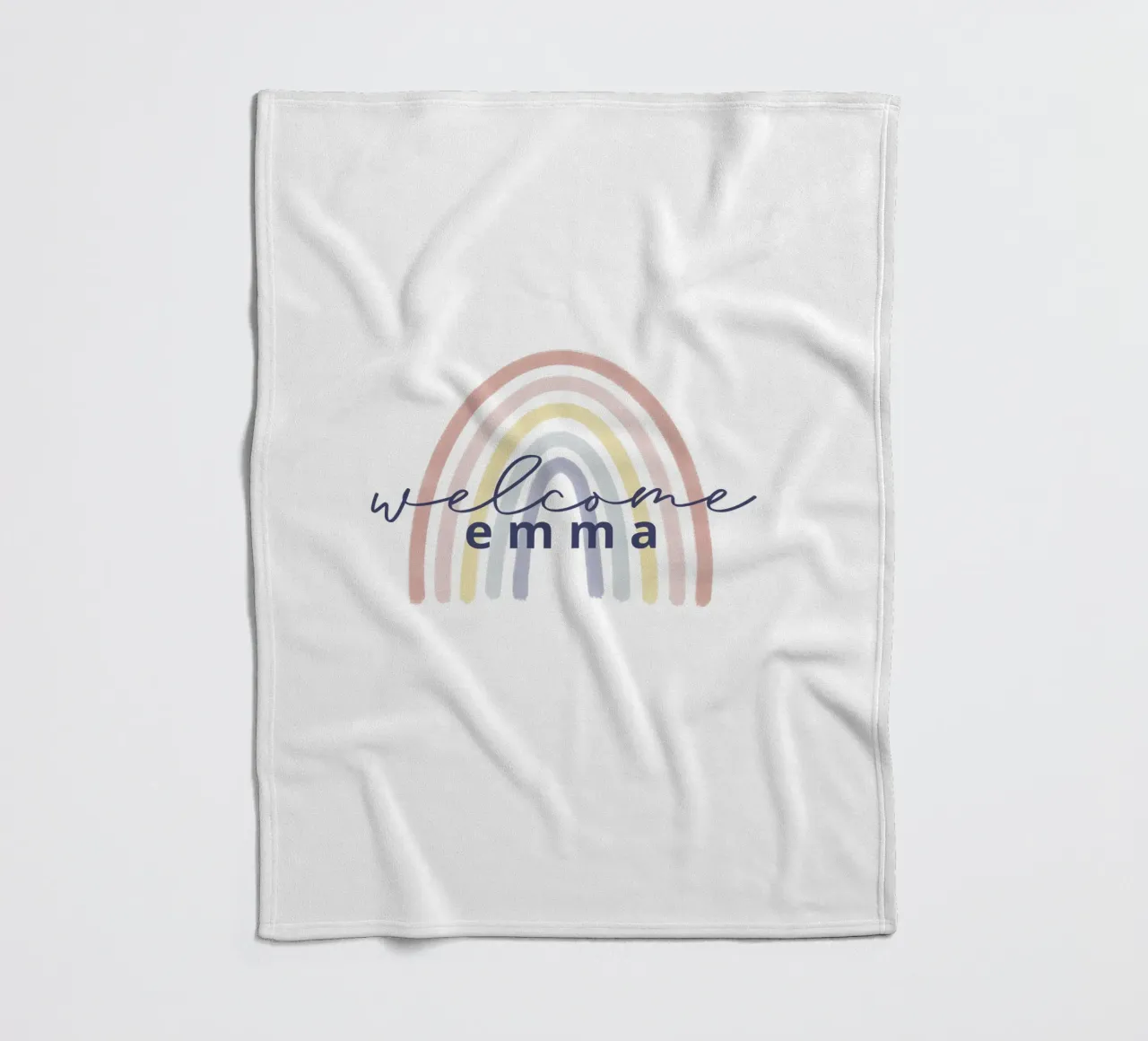 Rainbow Fleecedecke von we line studio - design