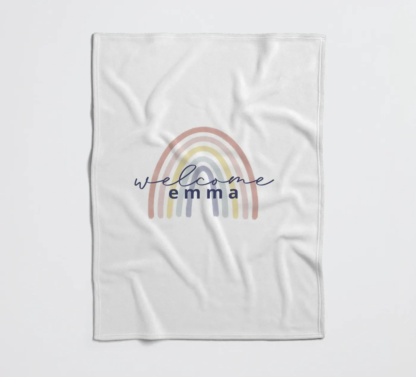 Rainbow Fleecedecke von we line studio - design