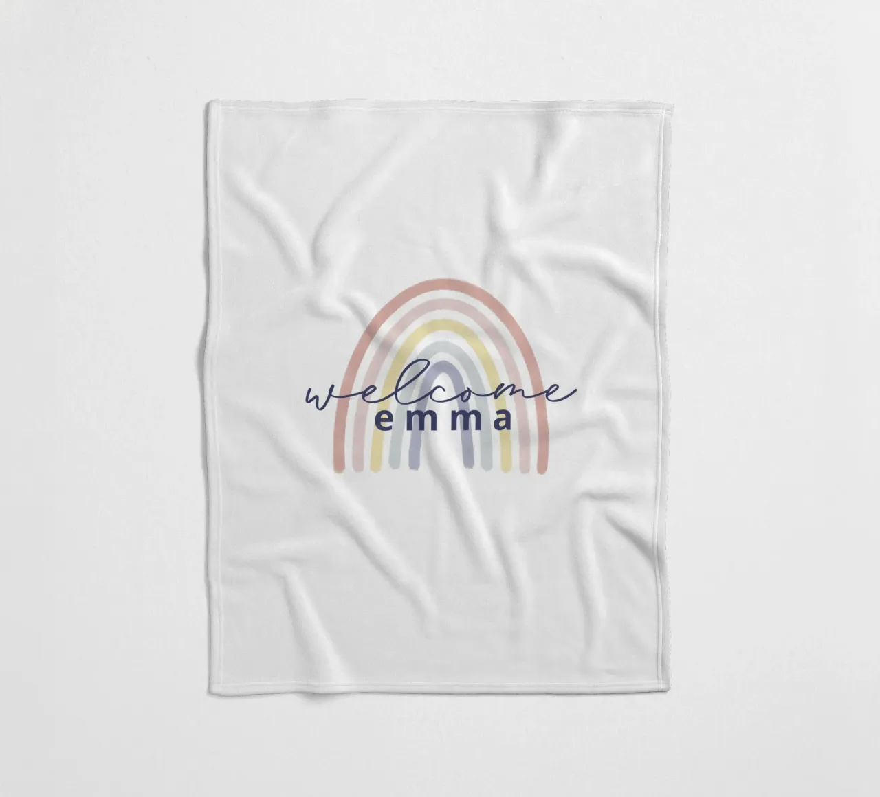 Rainbow Fleecedecke von we line studio - design