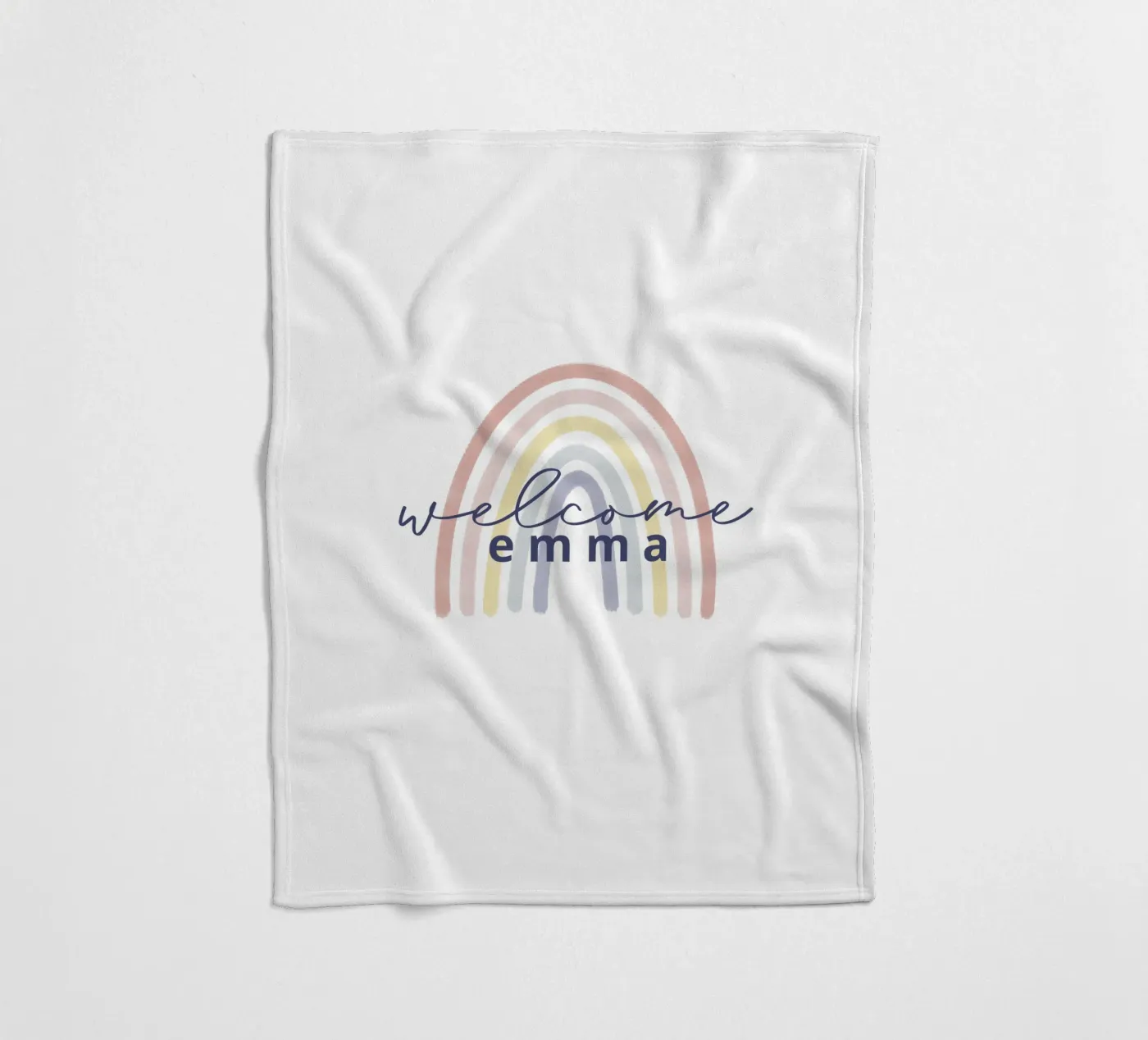 Rainbow Fleecedecke von we line studio - design