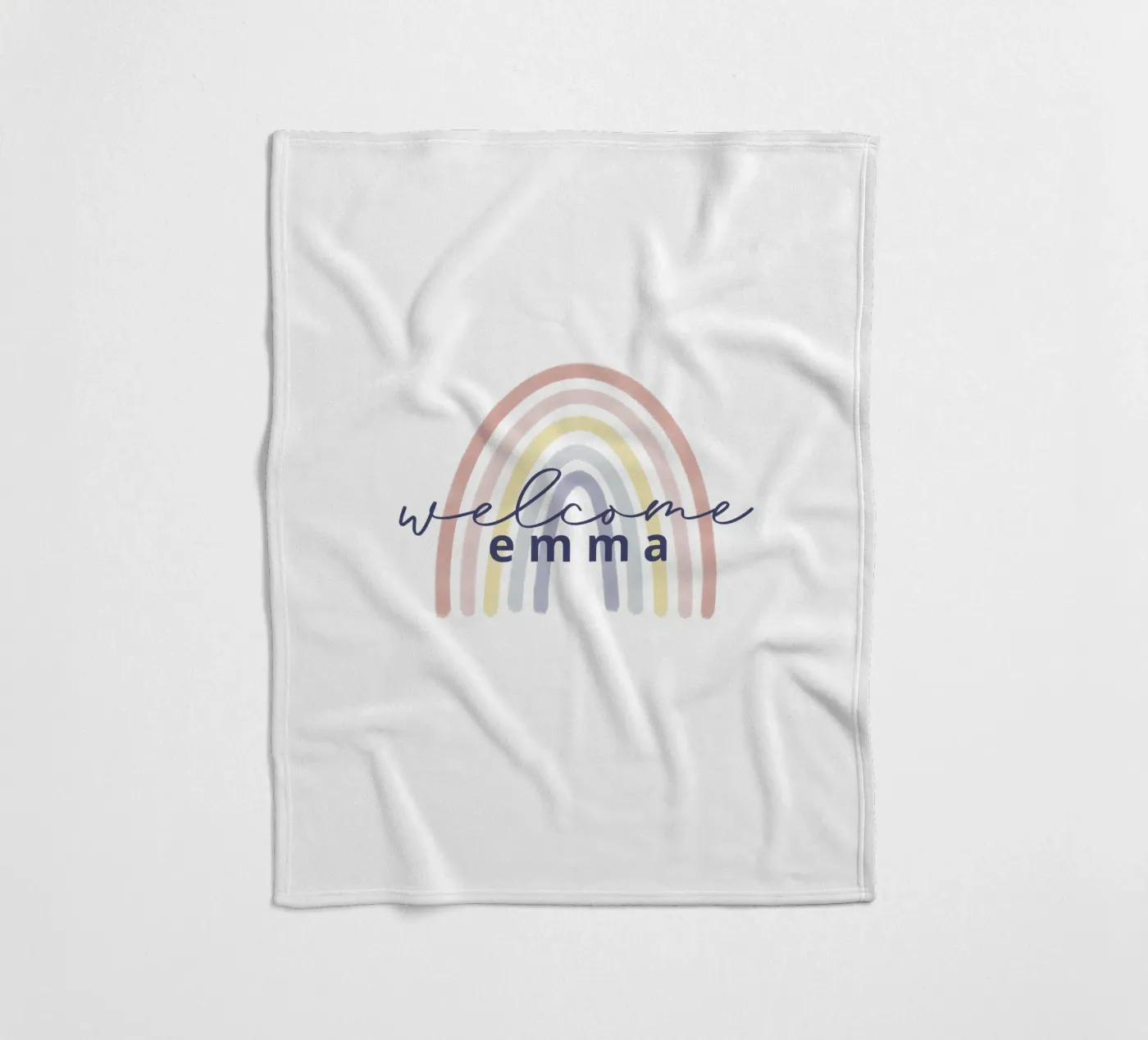 Rainbow Fleecedecke von we line studio - design