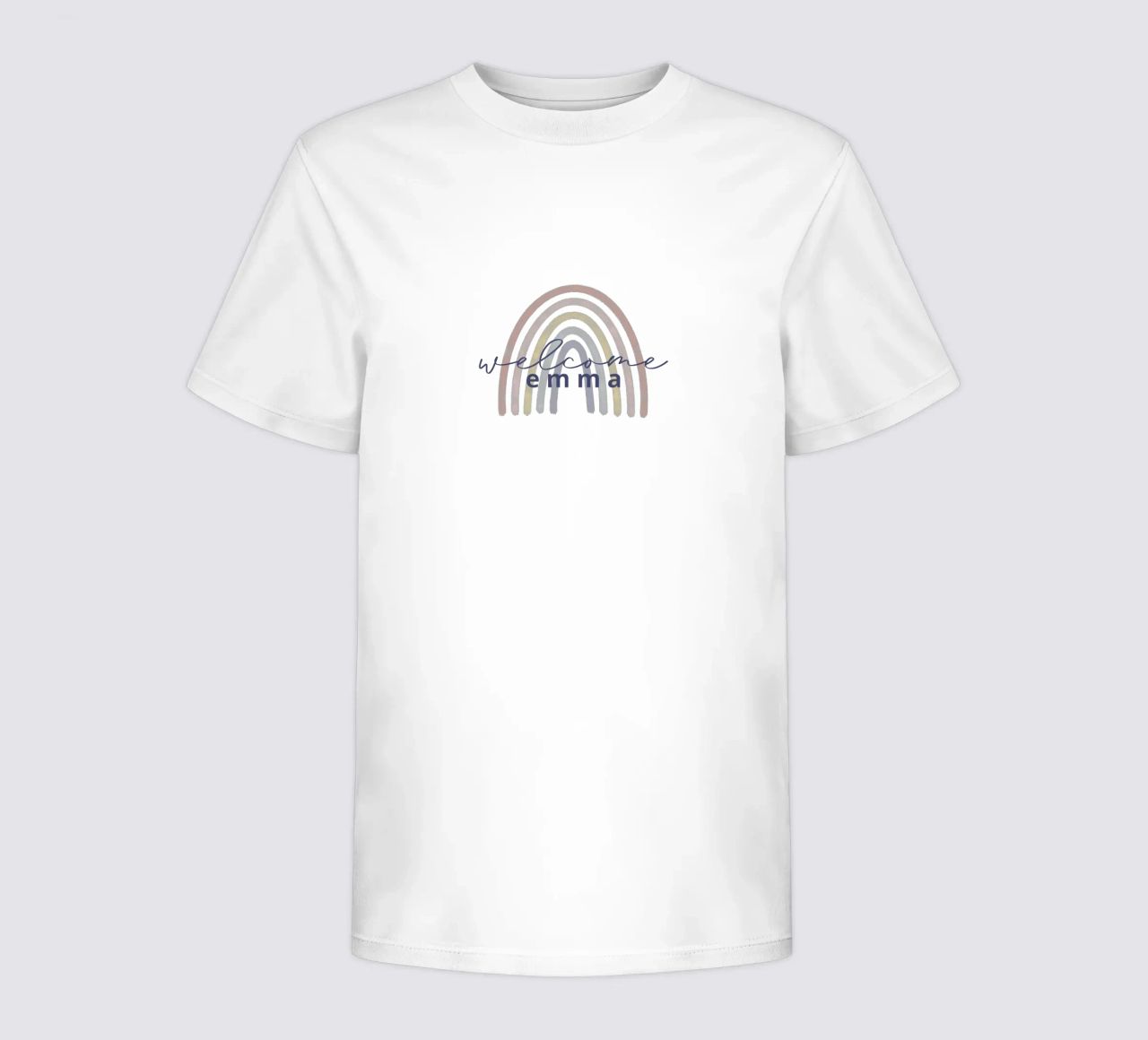Rainbow t-shirt enfant de pv design