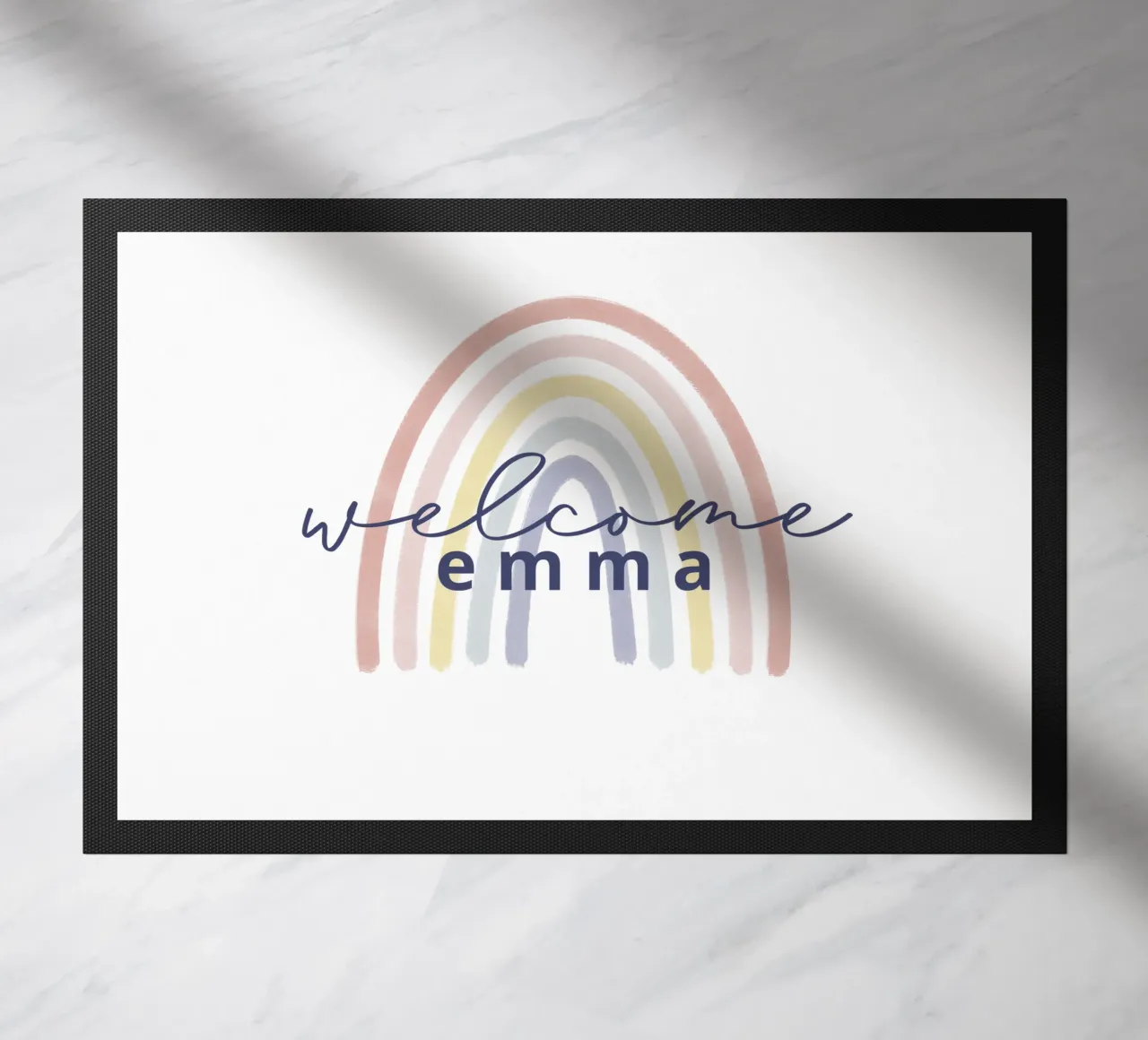 Rainbow doormat by we line studio - design