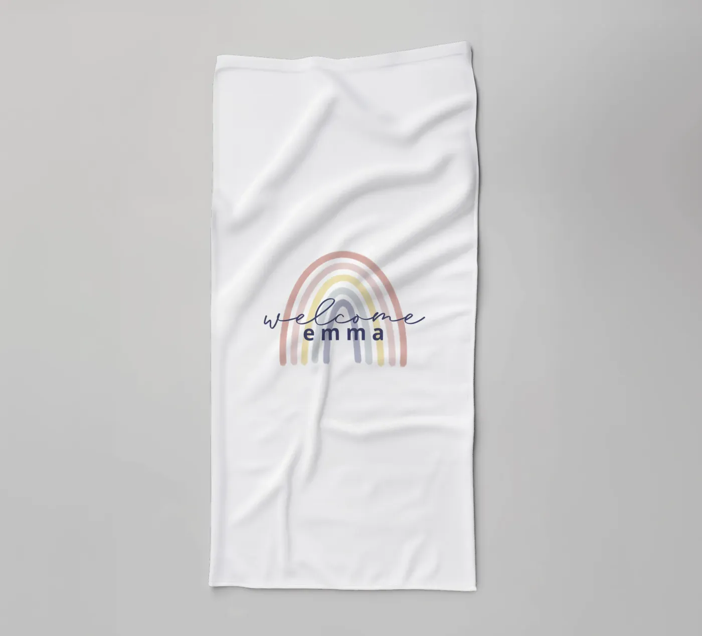 Rainbow towel by we line studio - design