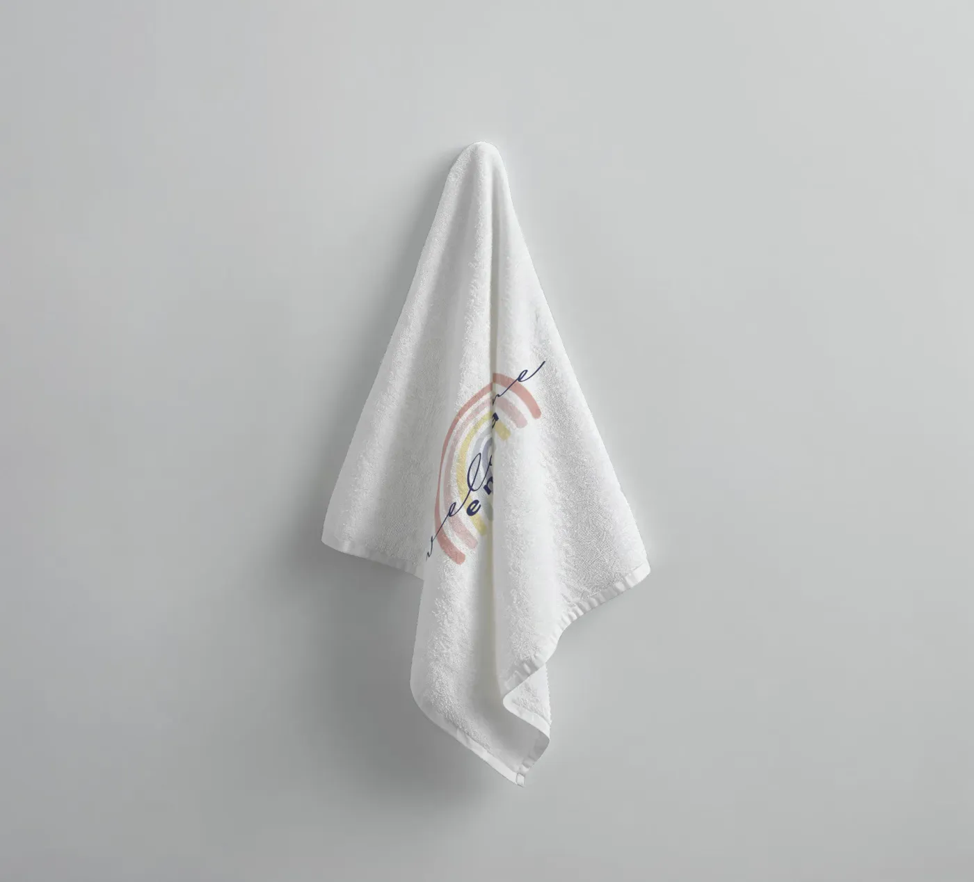 Rainbow badhanddoek van we line studio - design
