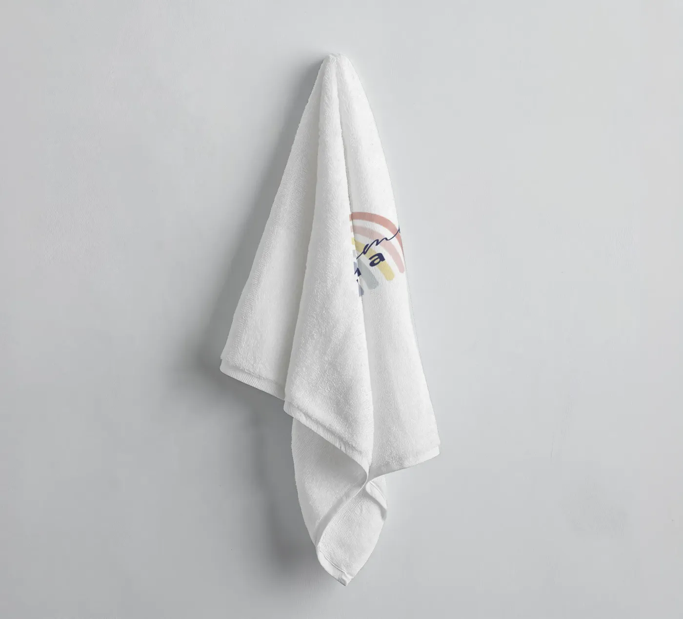 Rainbow badhanddoek van we line studio - design