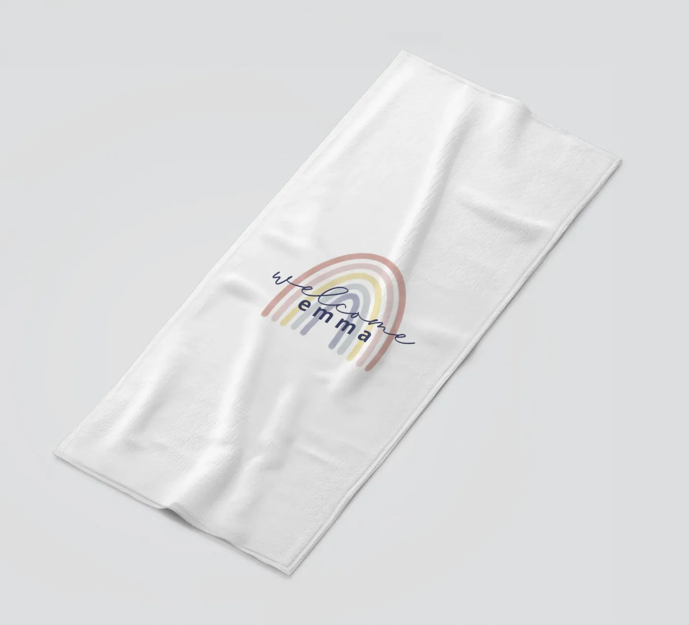 Rainbow telo mare da we line studio - design