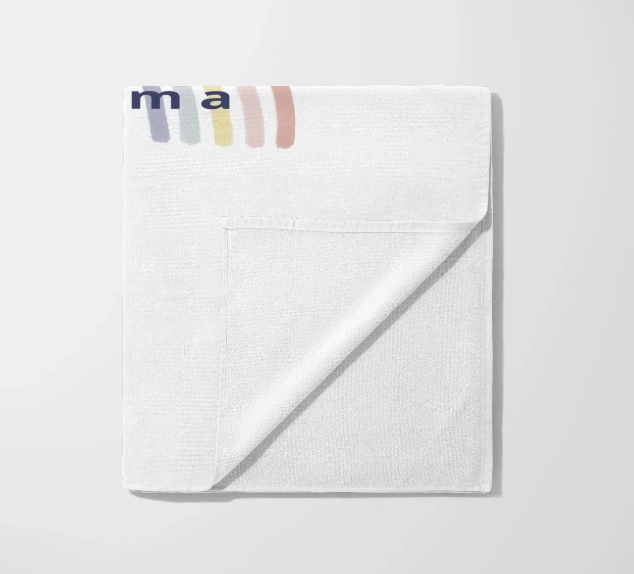 Rainbow beach towel by we line studio - design