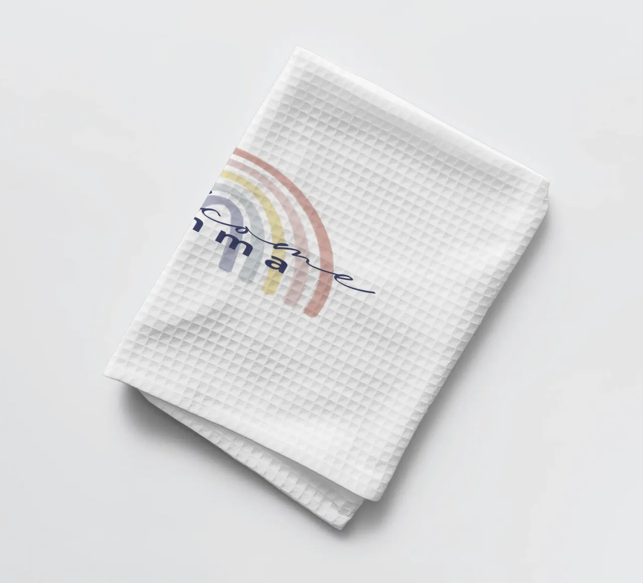 Rainbow torchon de we line studio - design