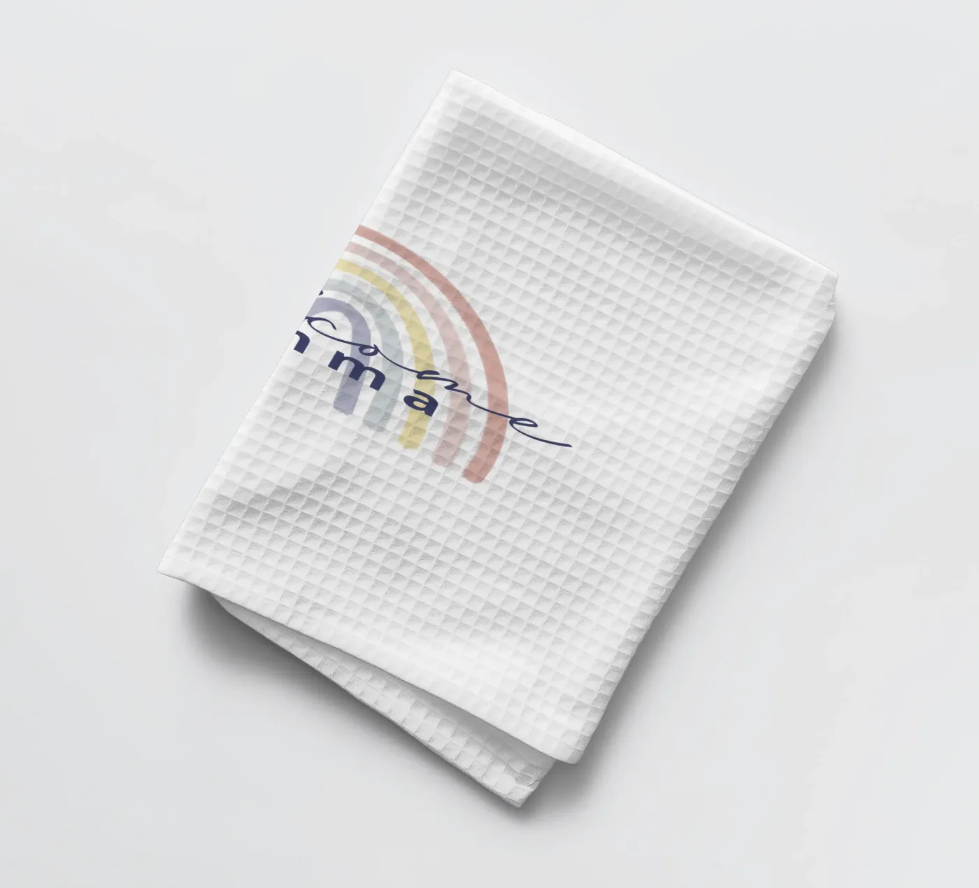 Rainbow torchon de we line studio - design