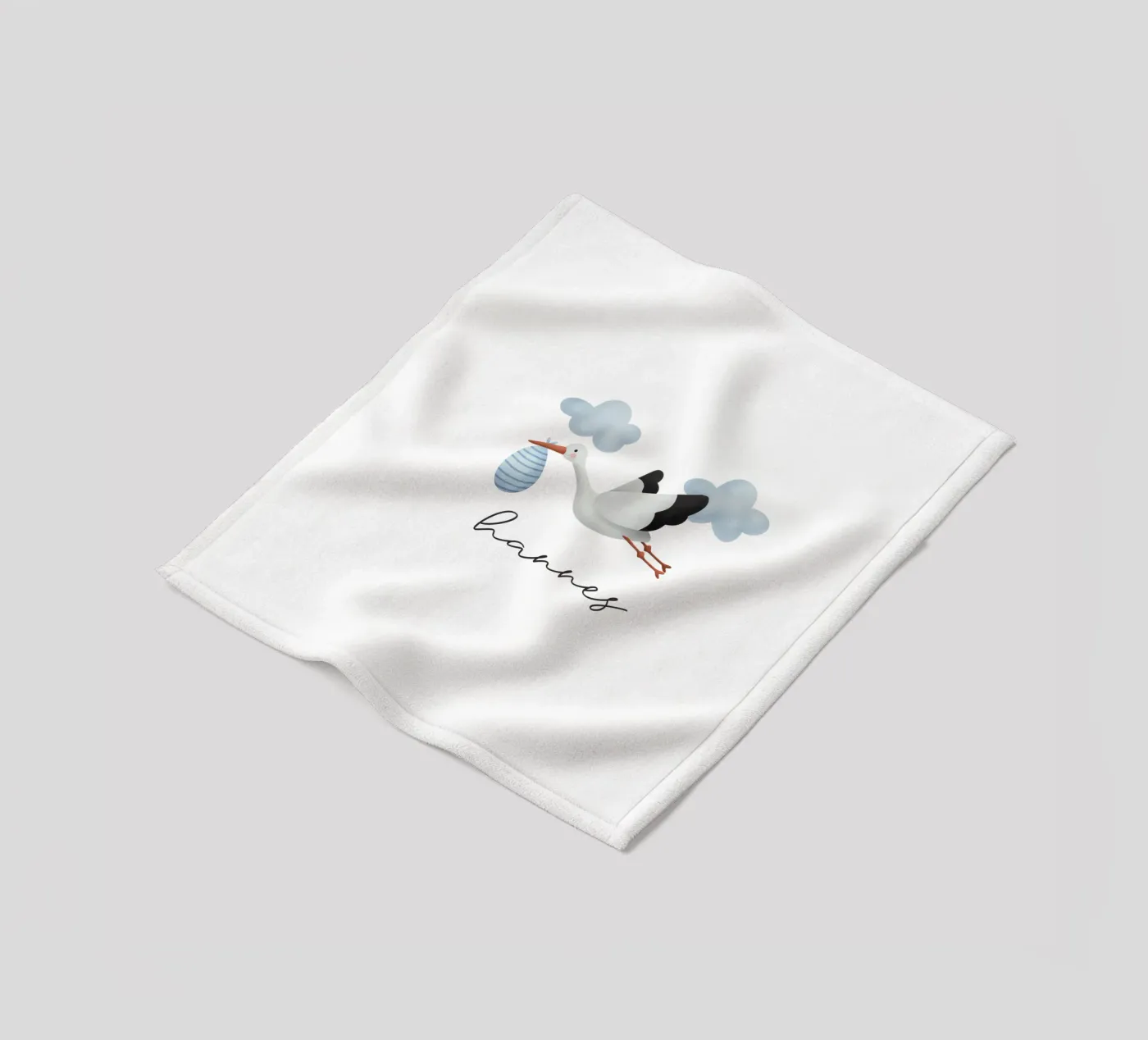 Storch Fleecedecke von we line studio - design