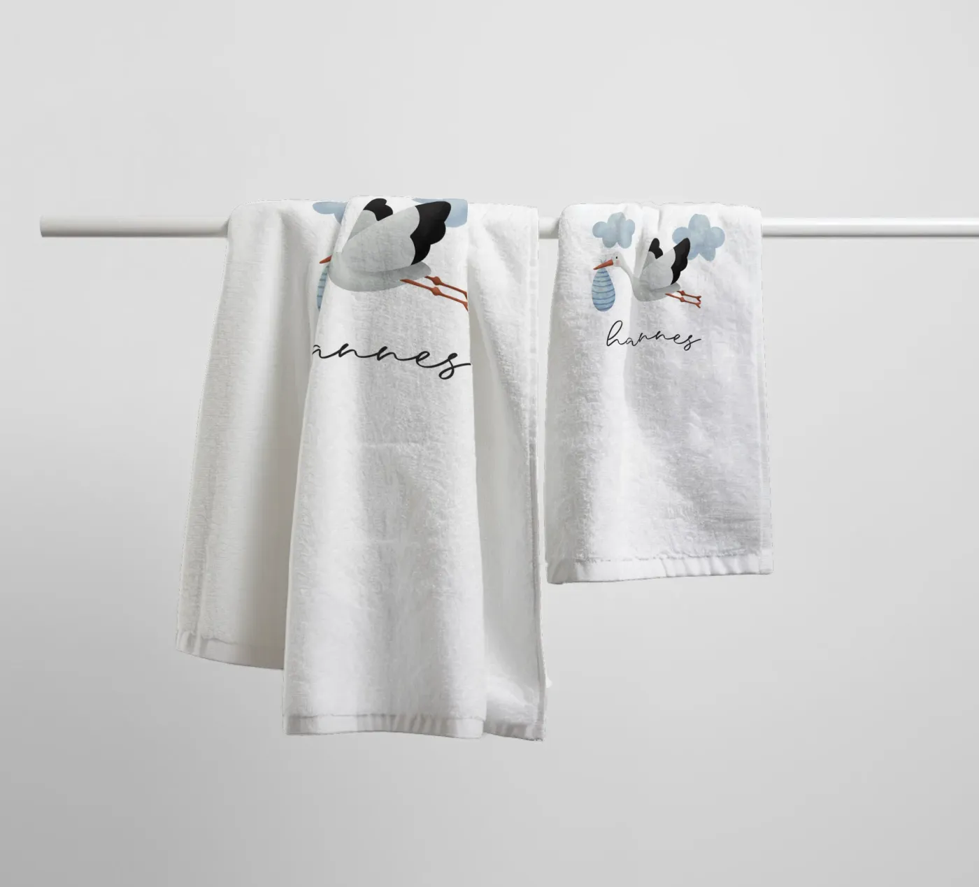 Storch badhanddoek van we line studio - design