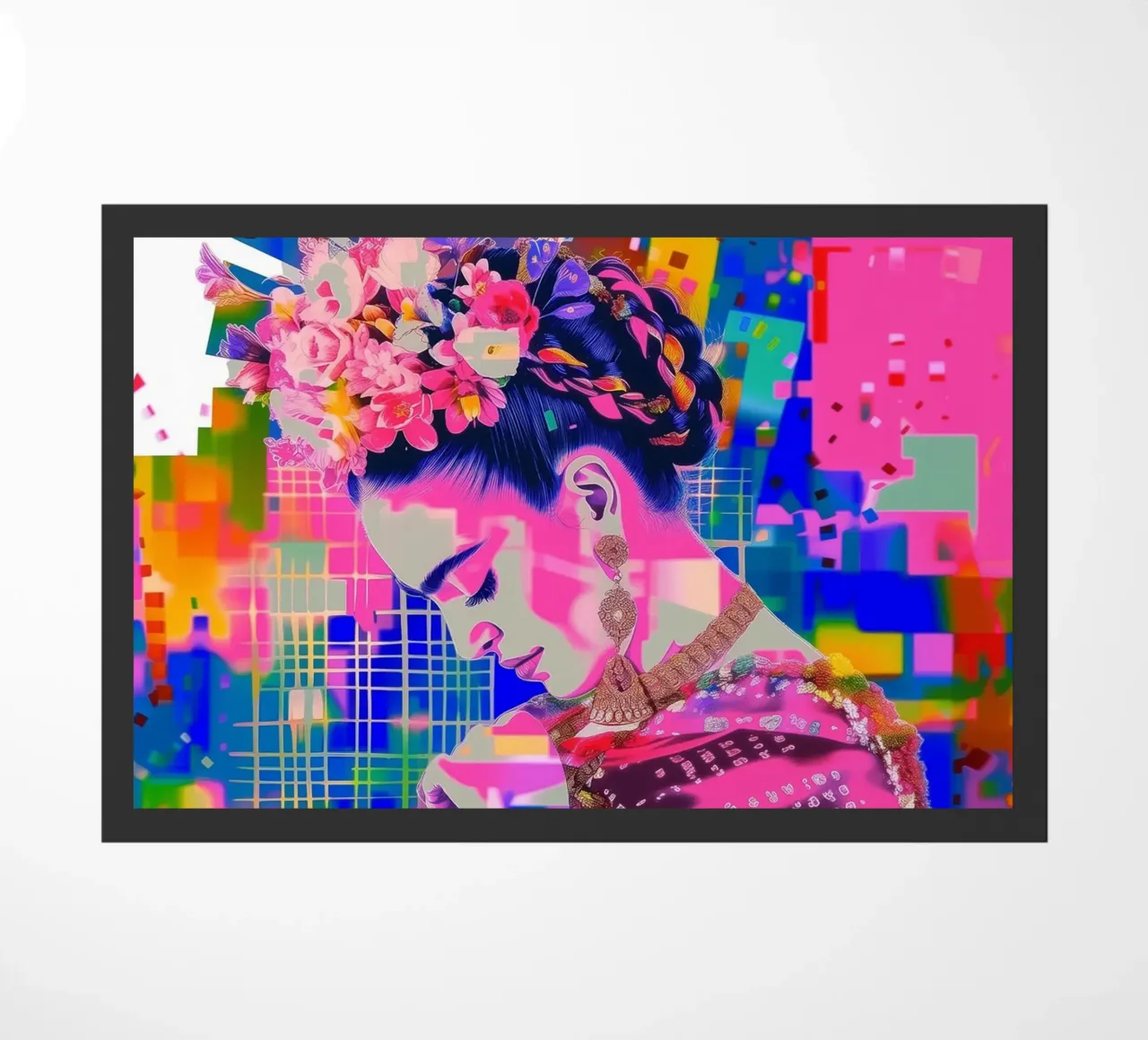 Frida Kahlo pop zerbino da Carinaprint